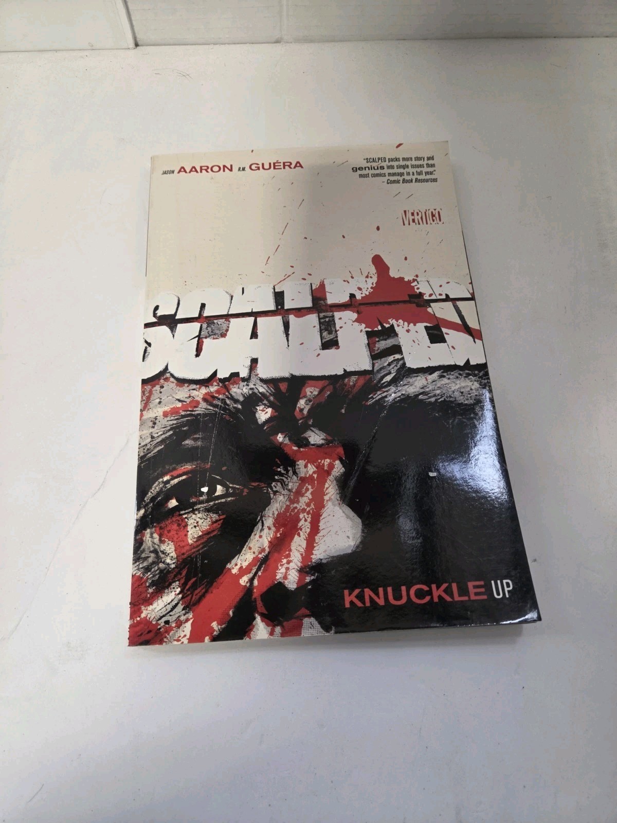 Scalped TPB #9 VF/NM; DC/Vertigo | Jason Aaron Knuckle Up - w/Bag+Board