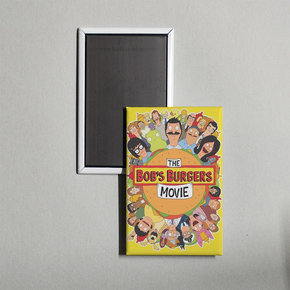 The Bob's Burgers Movie Mini Movie Poster Fridge Locker Magnet