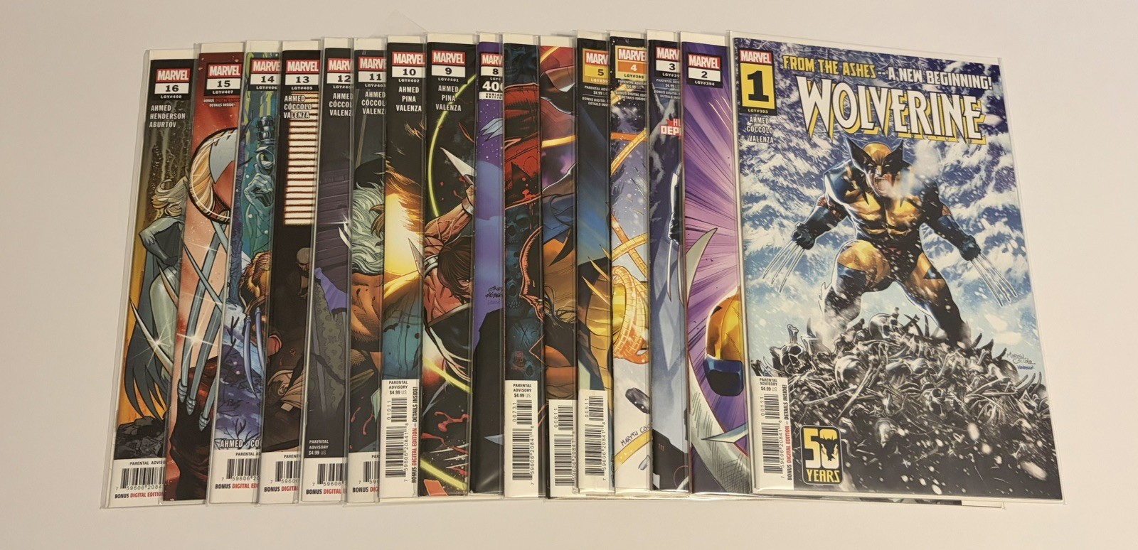 Marvel Comics Wolverine issues 1-16 (2024) Amhed and Coccolo Marvel Comics Wolverine issues 1-16 (2024) Amhed and Coccolo
