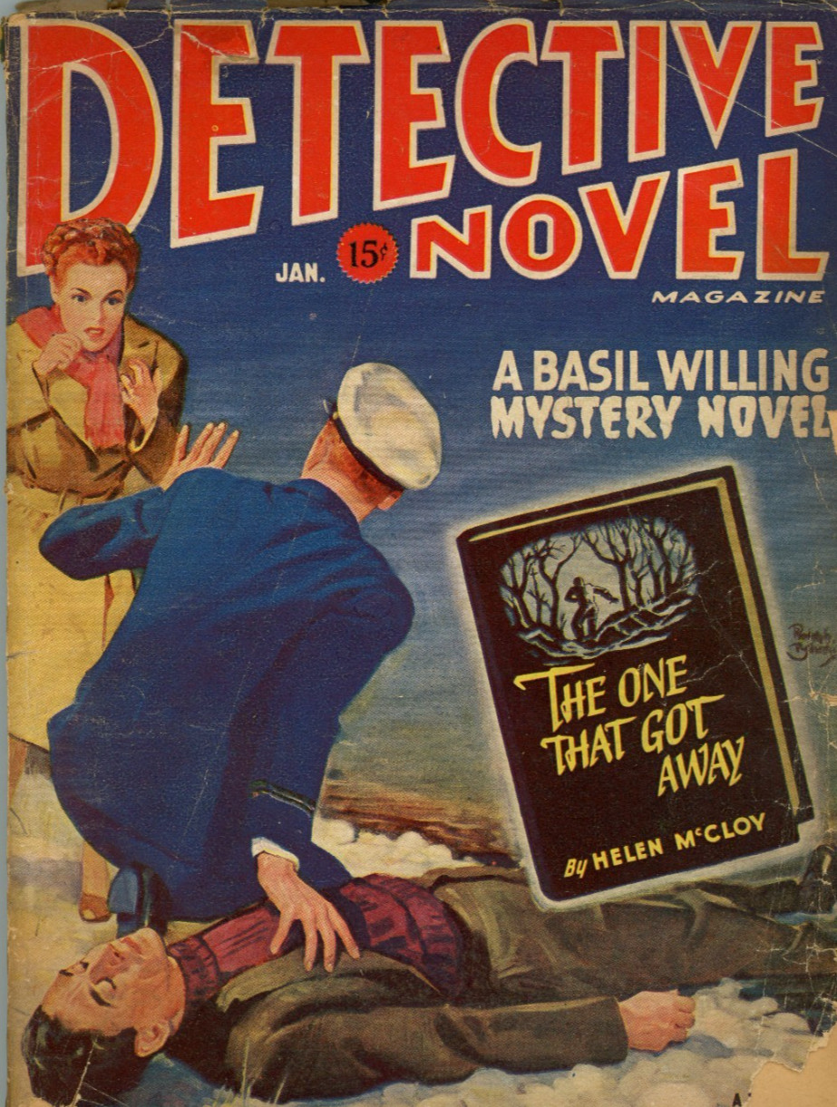 DETECTIVE NOVEL MAGAZINE PULP VOL 18 #3, JANUARY 1947