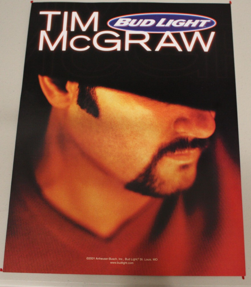 TIM MCGRAW  Promo Trade Ad – Original Country Music Advert 8.5 x 11