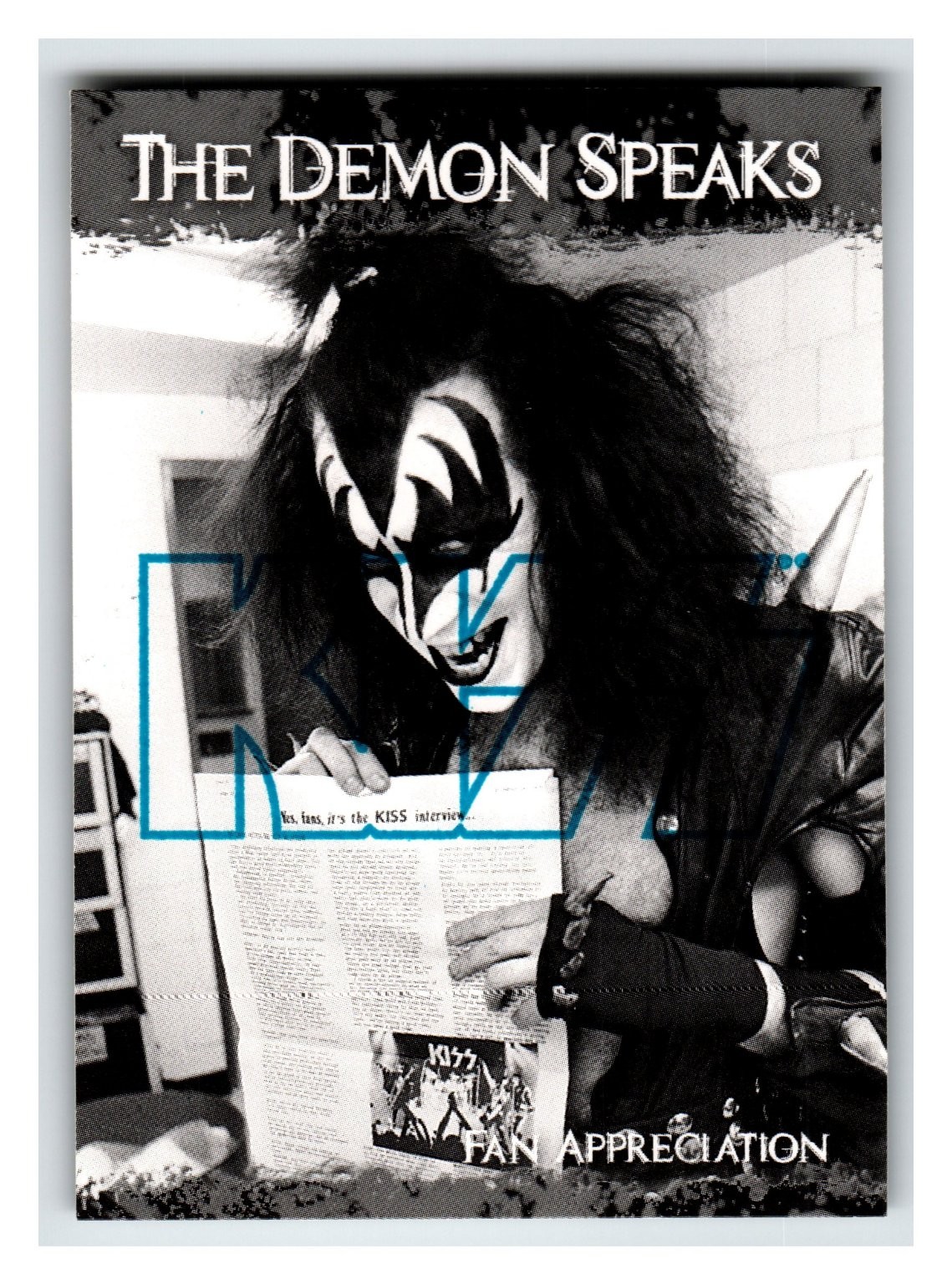 KISS Gene Simmons The Demon 2009 KISS 360 Fan Apprec Press Pass #37 KISS Gene Simmons The Demon 2009 KISS 360 Fan Apprec Press Pass #37