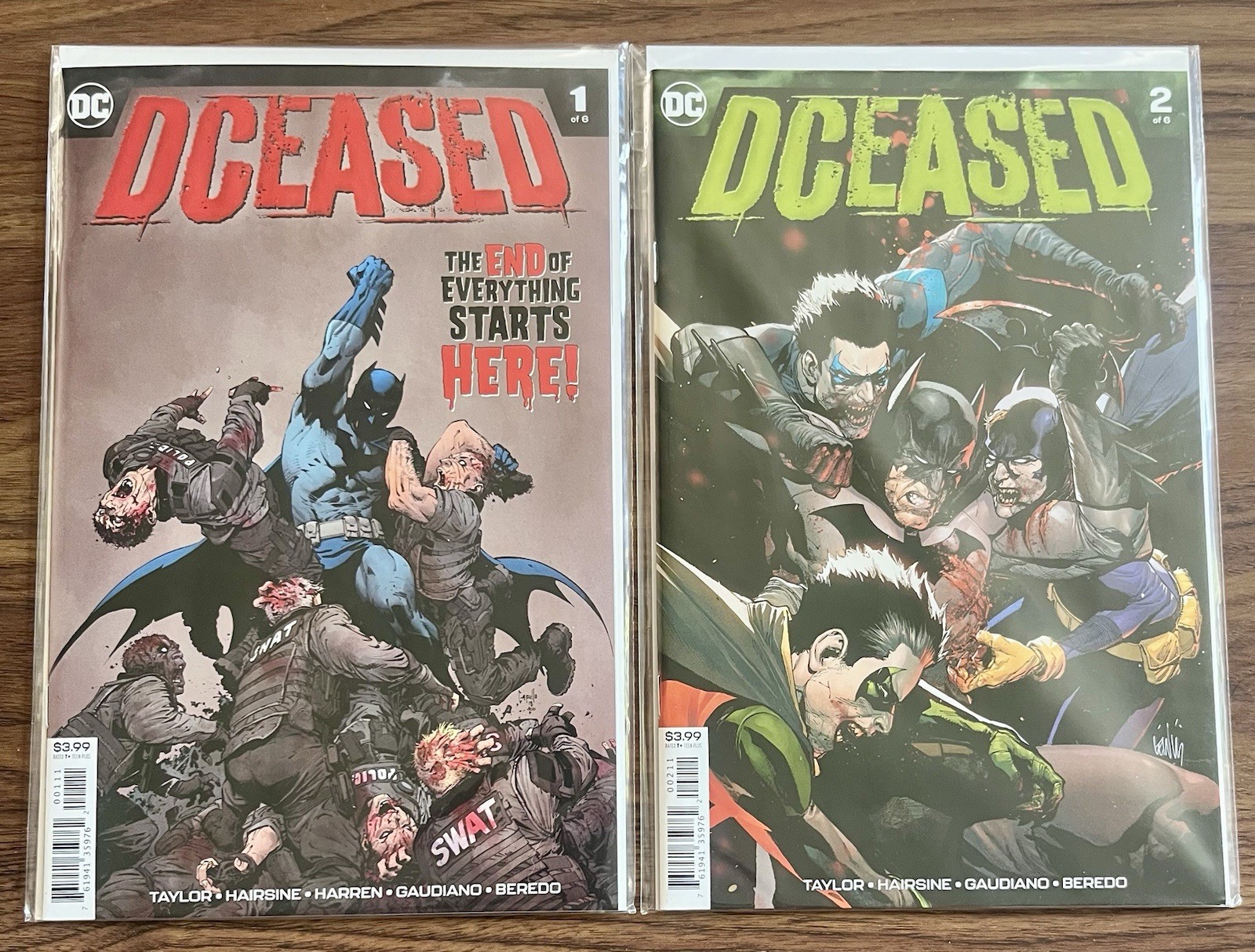 DCeased #1 & #2 (2019) DC Comics Near Mint