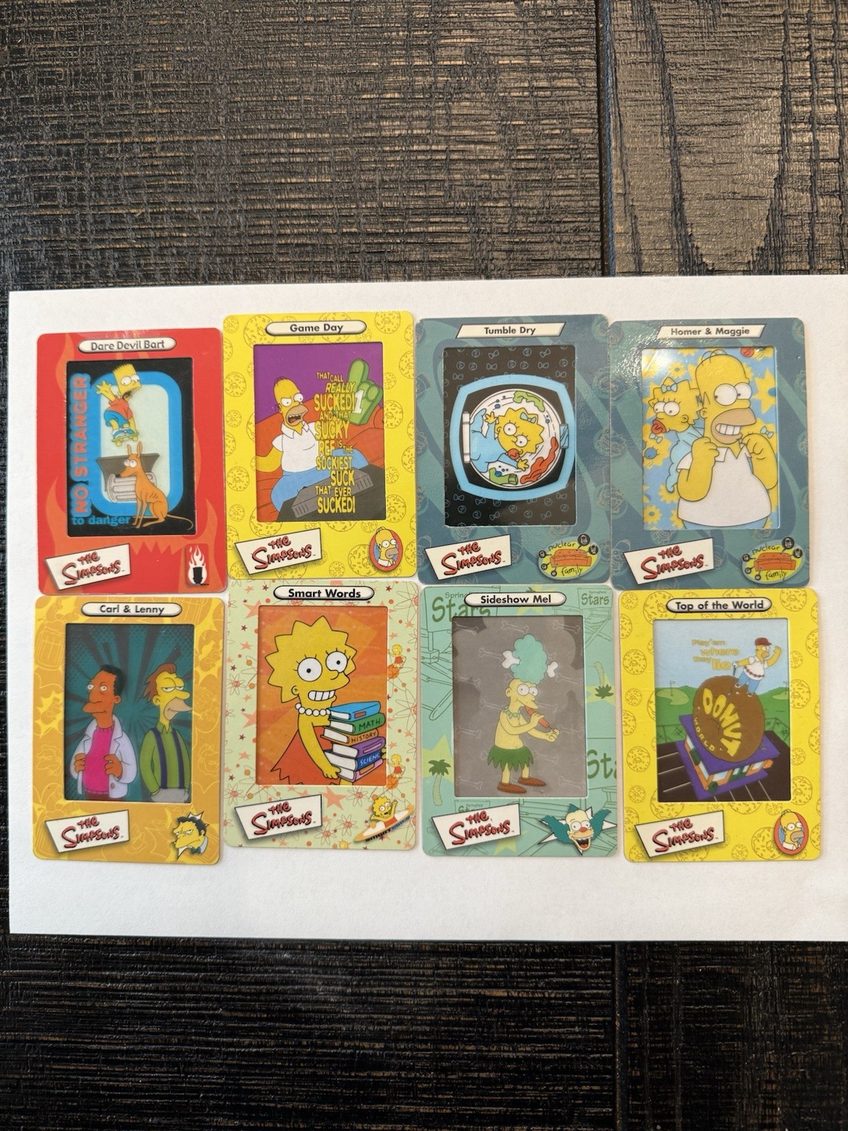 RARE 2000 Artbox The Simpsons FilmCardz Set RARE 2000 Artbox The Simpsons FilmCardz Set