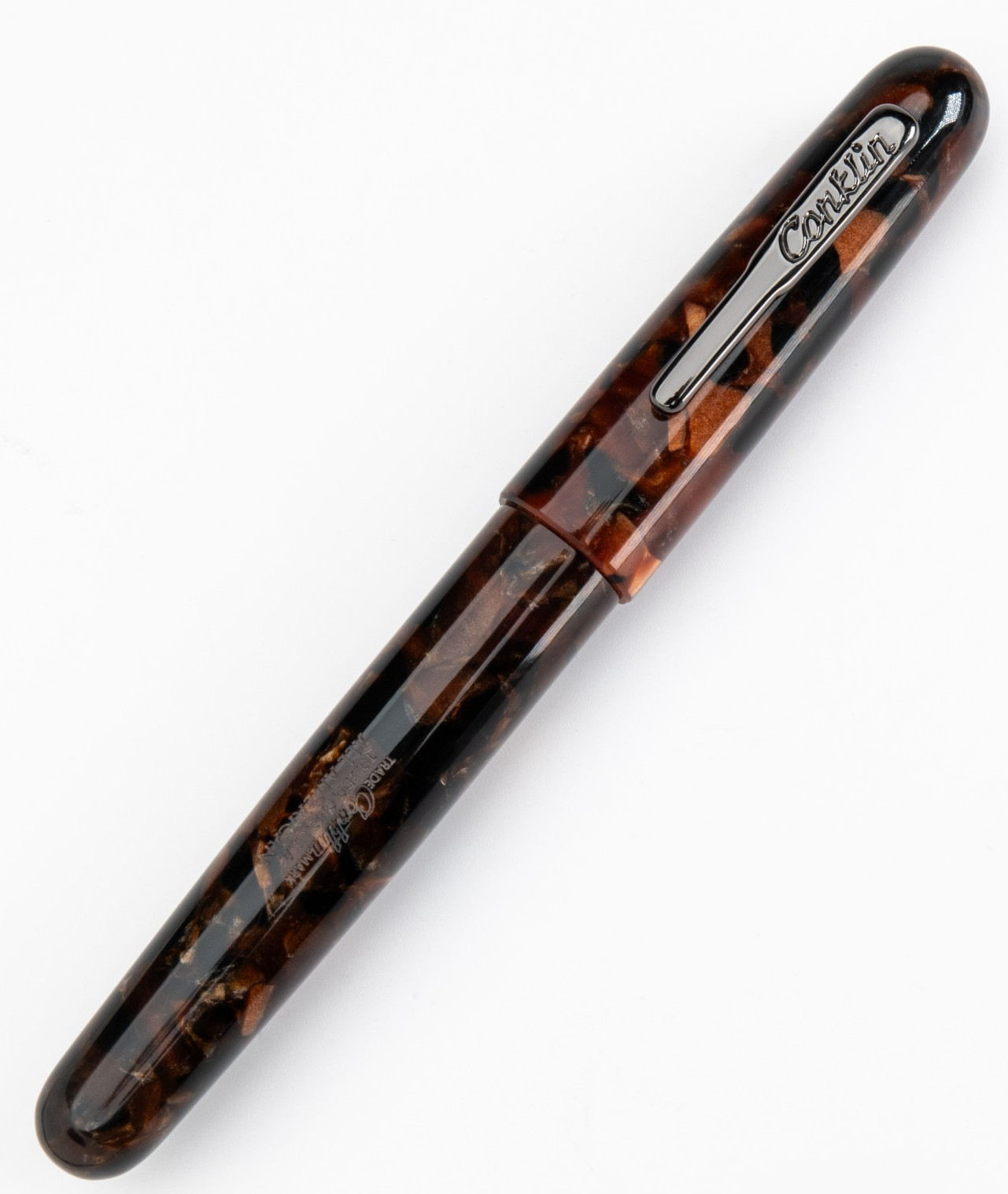 Conklin All American Fountain Pen CK71452 - NEW PEN Brownstone Medium Point