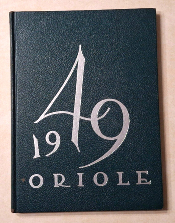 Vintage Bethlehem Central High School NY Yearbook 1949 Oriole Delmar History