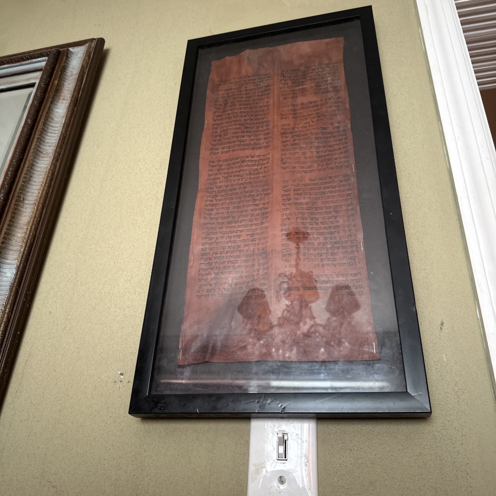 Ancient Torah Scroll Authentic 17th-19th Century