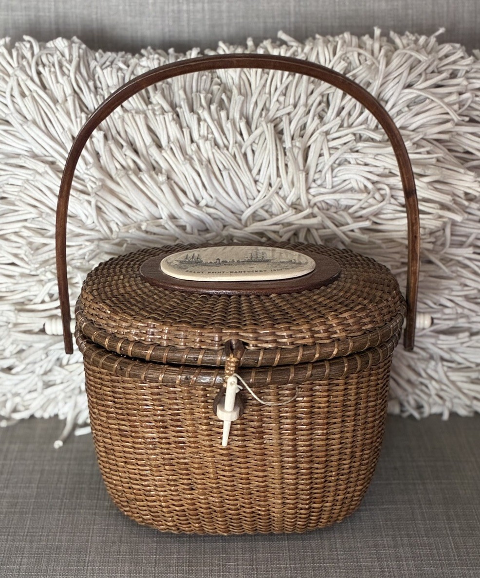 Farmum Nantucket Basket Purse (signed & very rare)