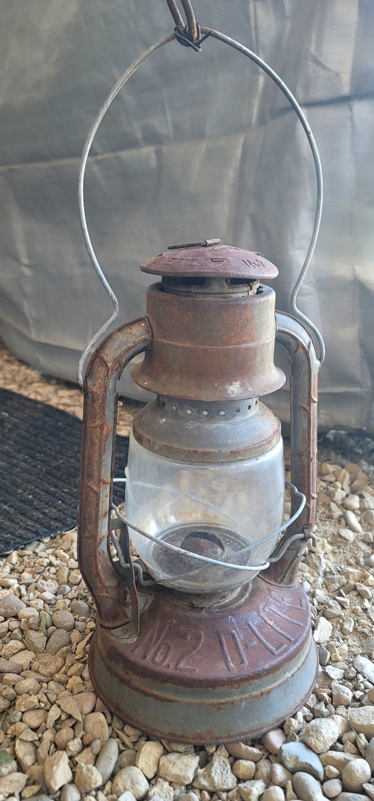 Vintage Antique DIETZ D-LITE 2 LAMP Lantern Kerosene Antique Barn OLD Decor Vintage Antique DIETZ D-LITE 2 LAMP Lantern Kerosene Antique Barn OLD Decor