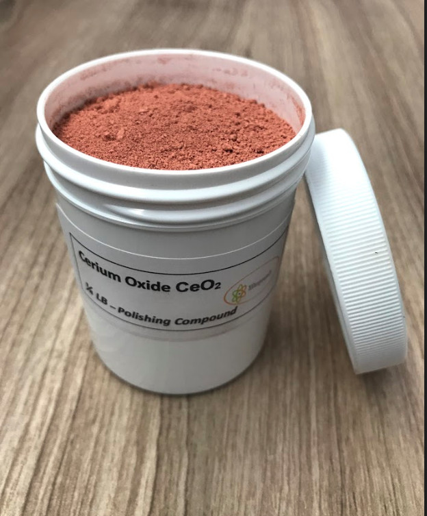 4 OZ - CERIUM OXIDE GLASS POLISH - High Grade Optical Compound 