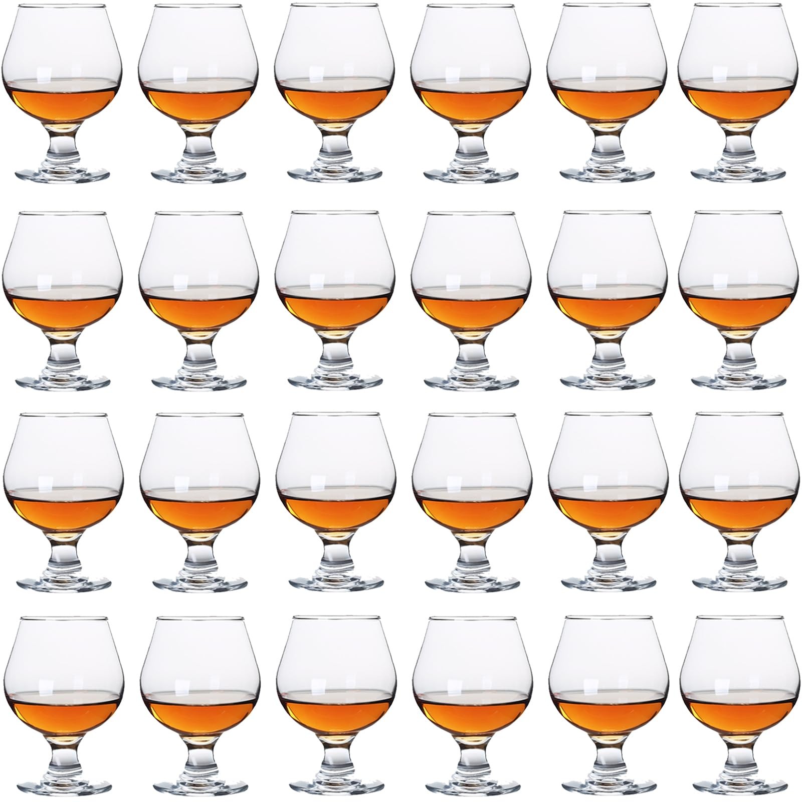 Srgeilzati Snifters Shot Glasses Set of 24 Clear 50ml (1.75 floz) Srgeilzati Snifters Shot Glasses Set of 24 Clear 50ml (1.75 floz)