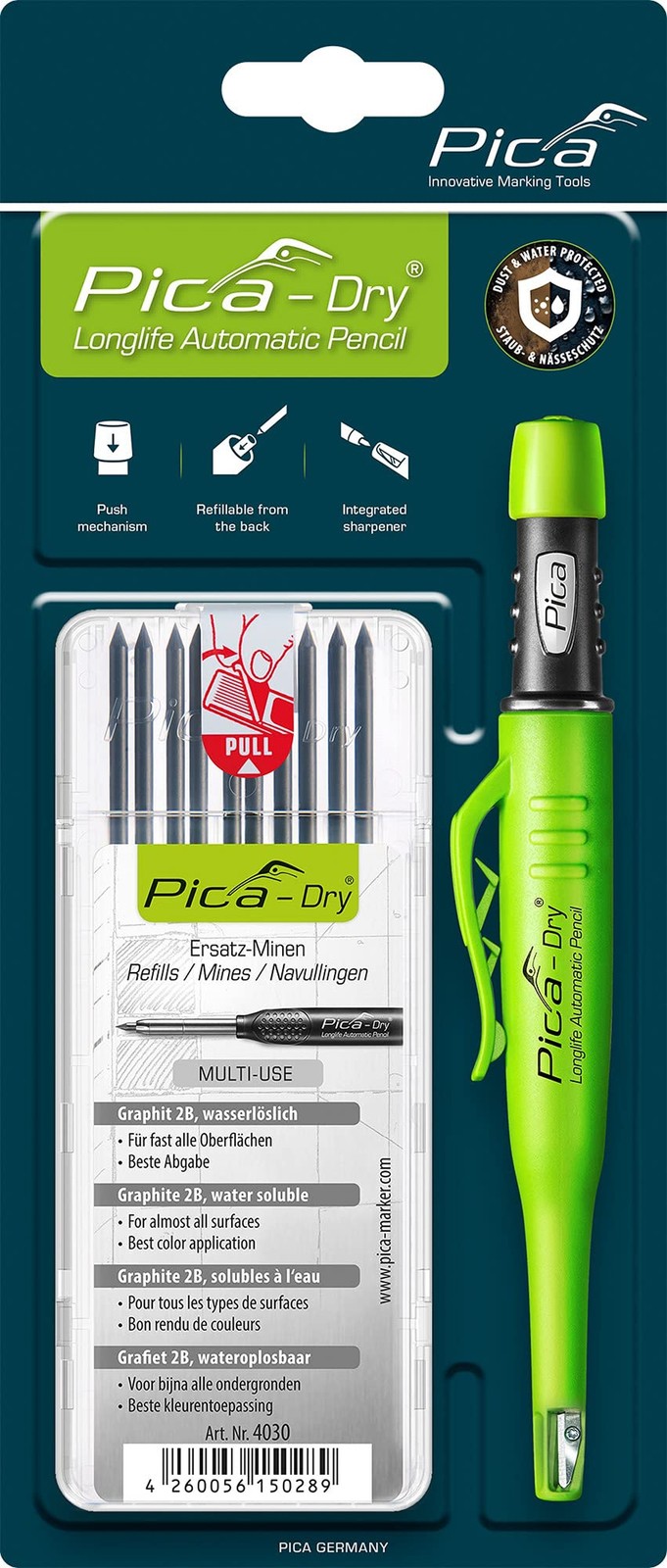 Pica 30403 Marker Kit and Lead Case 4030 1 Count (Pack of 1) 2b