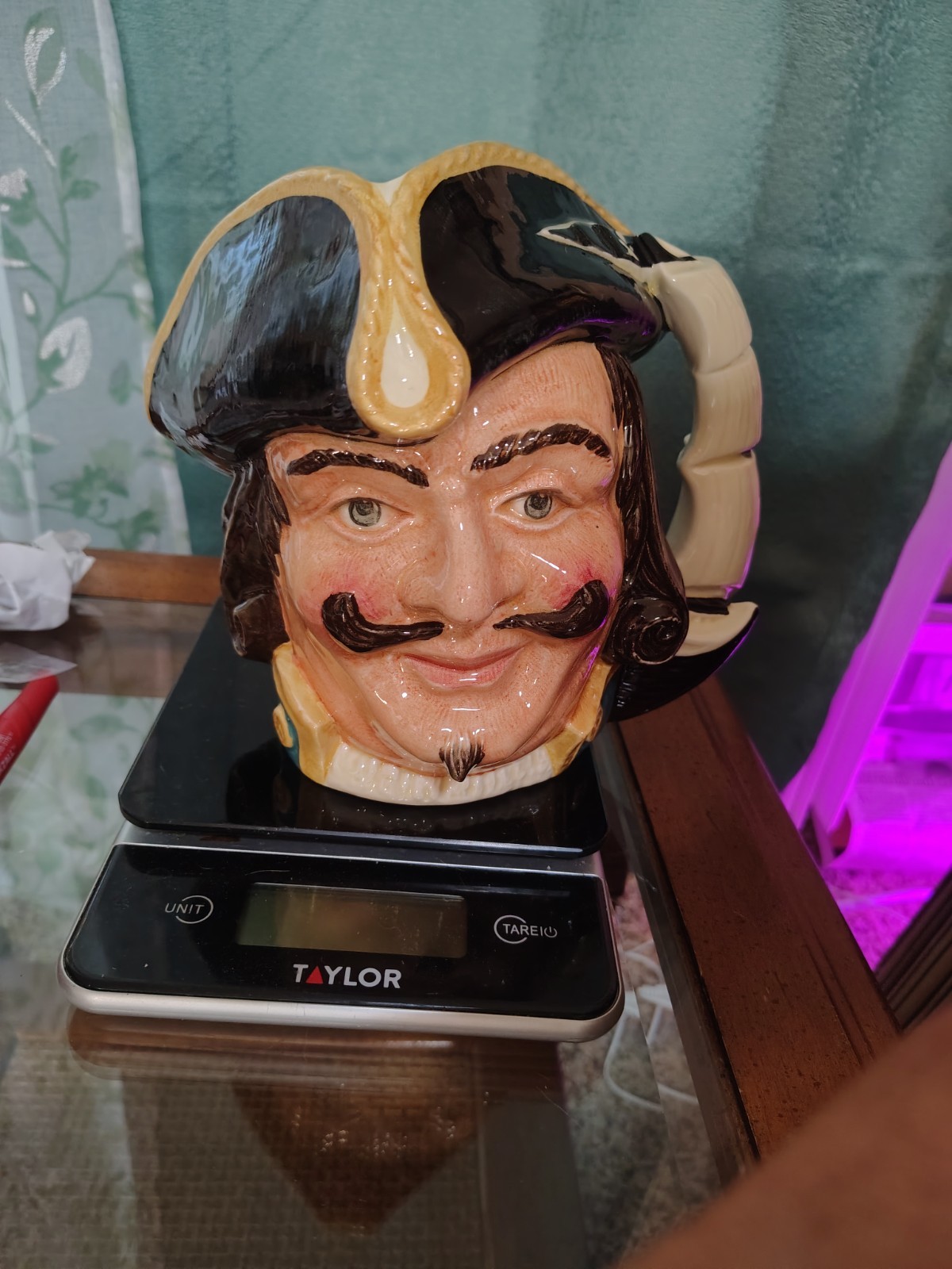 Royal Daulton Character Jug Large D6467 Capt Henry Morgan Royal Daulton Character Jug Large D6467 Capt Henry Morgan