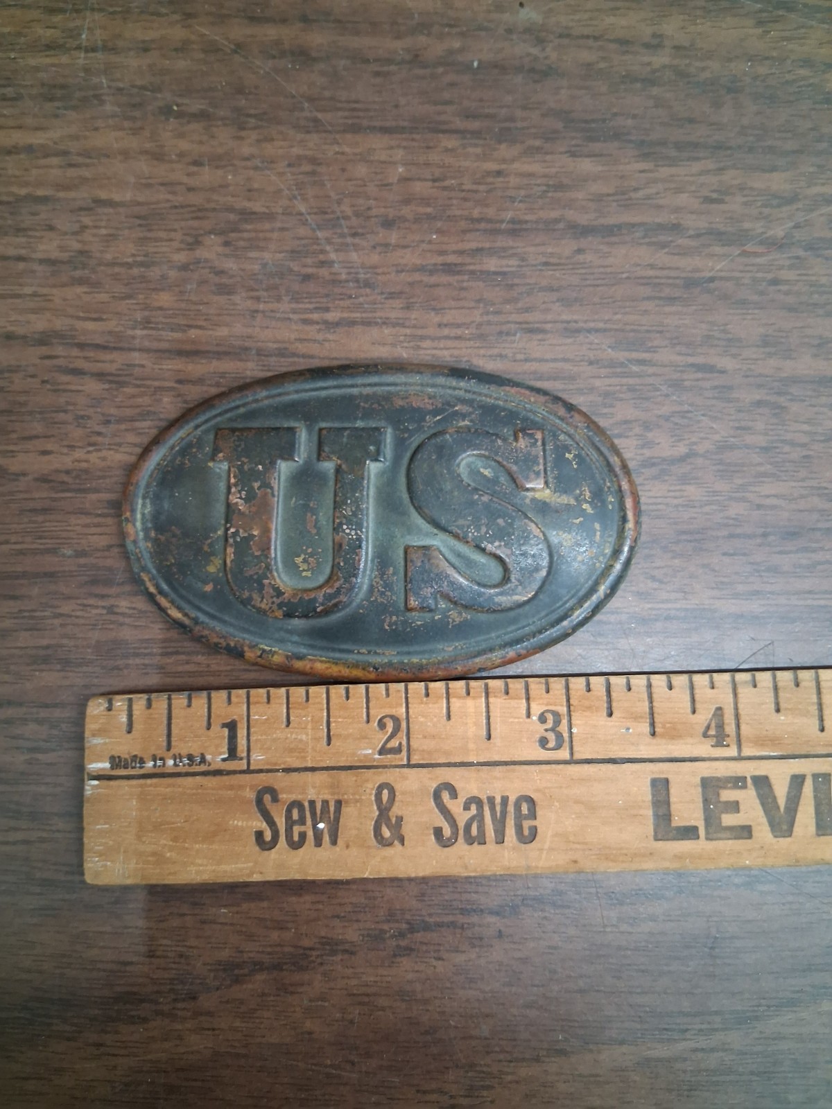 3 civil war repro belt buckles