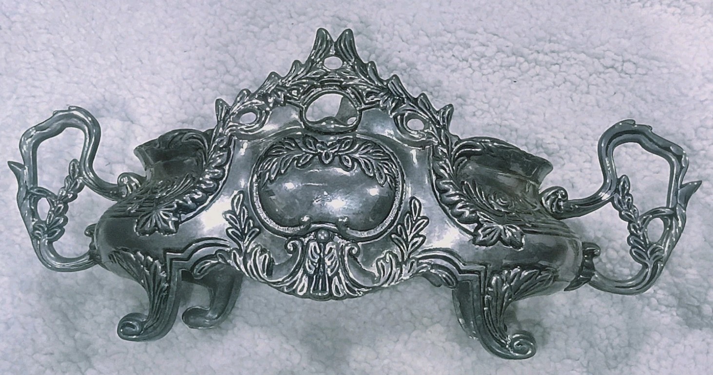 Godinger Art Nouveau Silver Co Silver Plate Ornate Jardinière Vintage Godinger Art Nouveau Silver Co Silver Plate Ornate Jardinière Vintage