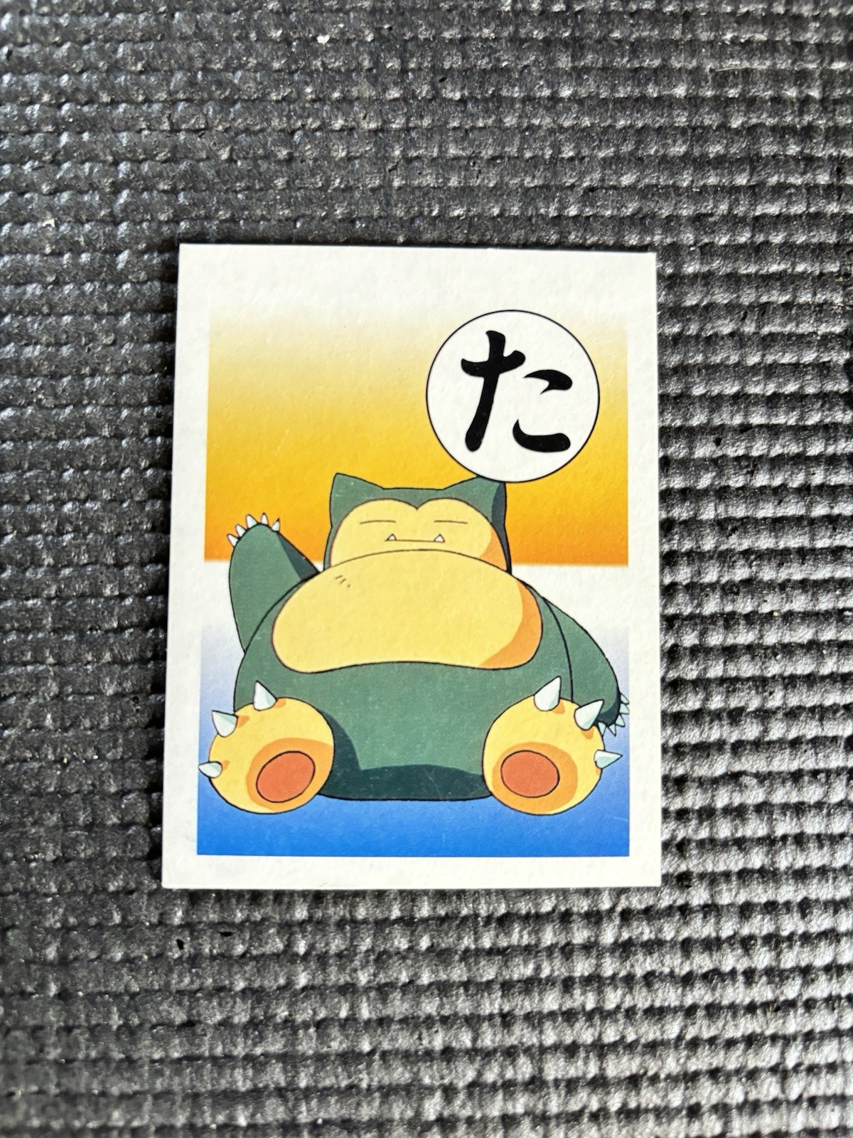 Snorlax Pokemon Retro Karuta  Playing Cards Game Nintendo From Japan