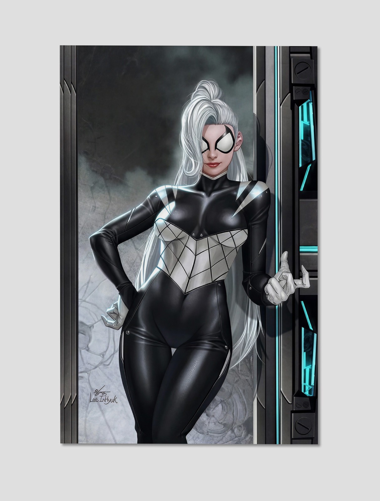 Edge of Spider-Verse #1 Night-Spider InHyuk Lee Giclee Print Poster 11x17 WalArt