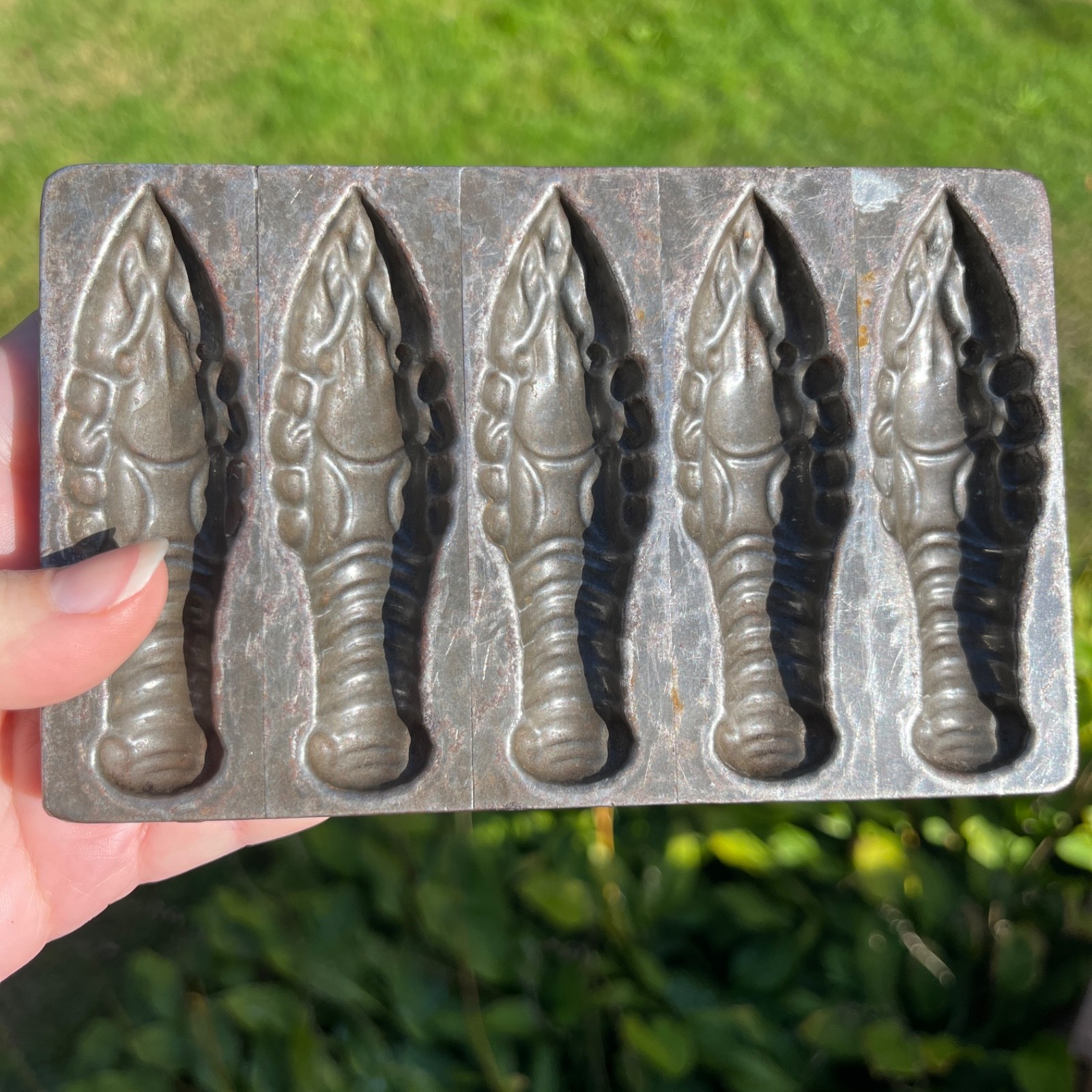 Antique French Létang Fils Lobster Chocolate Candy Aspic Mold #2201 Antique French Létang Fils Lobster Chocolate Candy Aspic Mold #2201