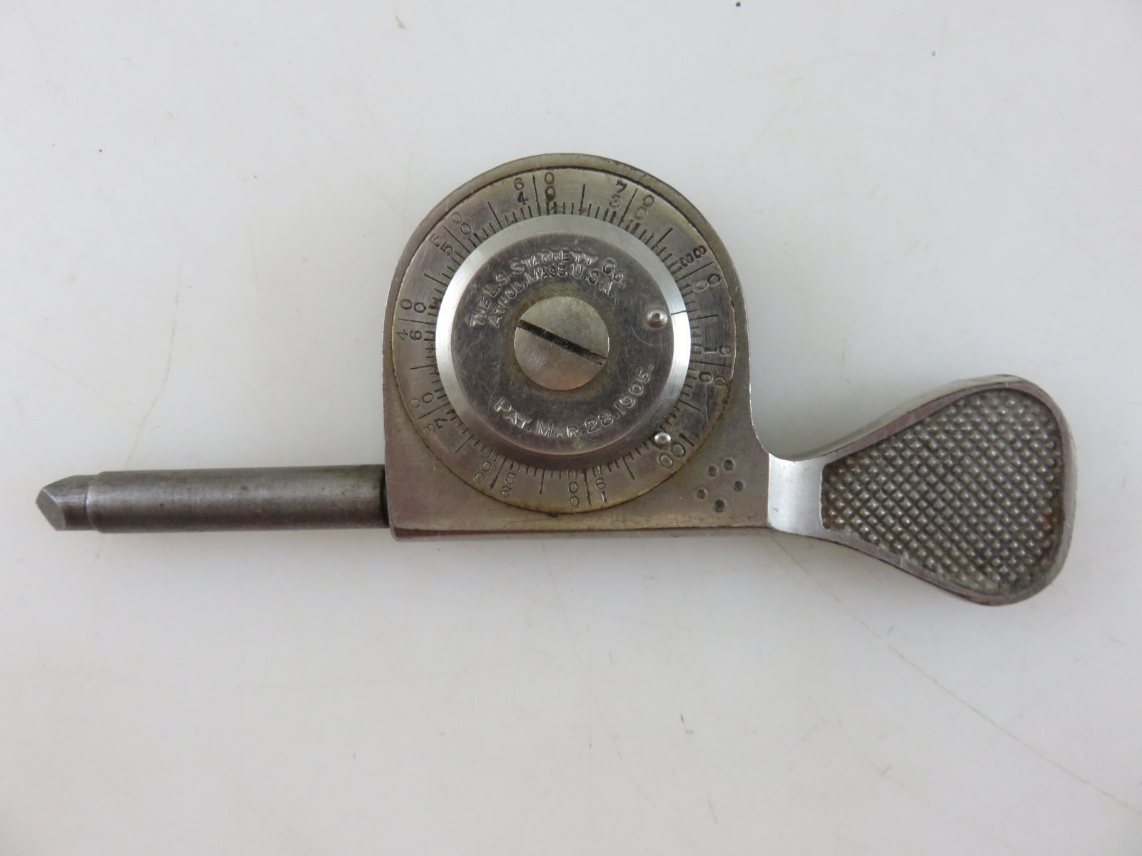 Starrett Speed Indicator Vintage Antique Patent 1905
