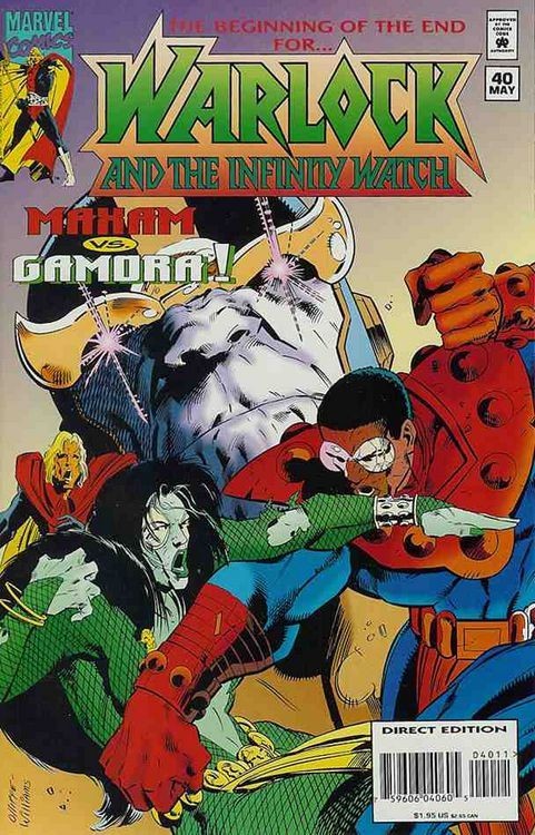 Warlock and the Infinity Watch #40 (Marvel Comics May 1995)
