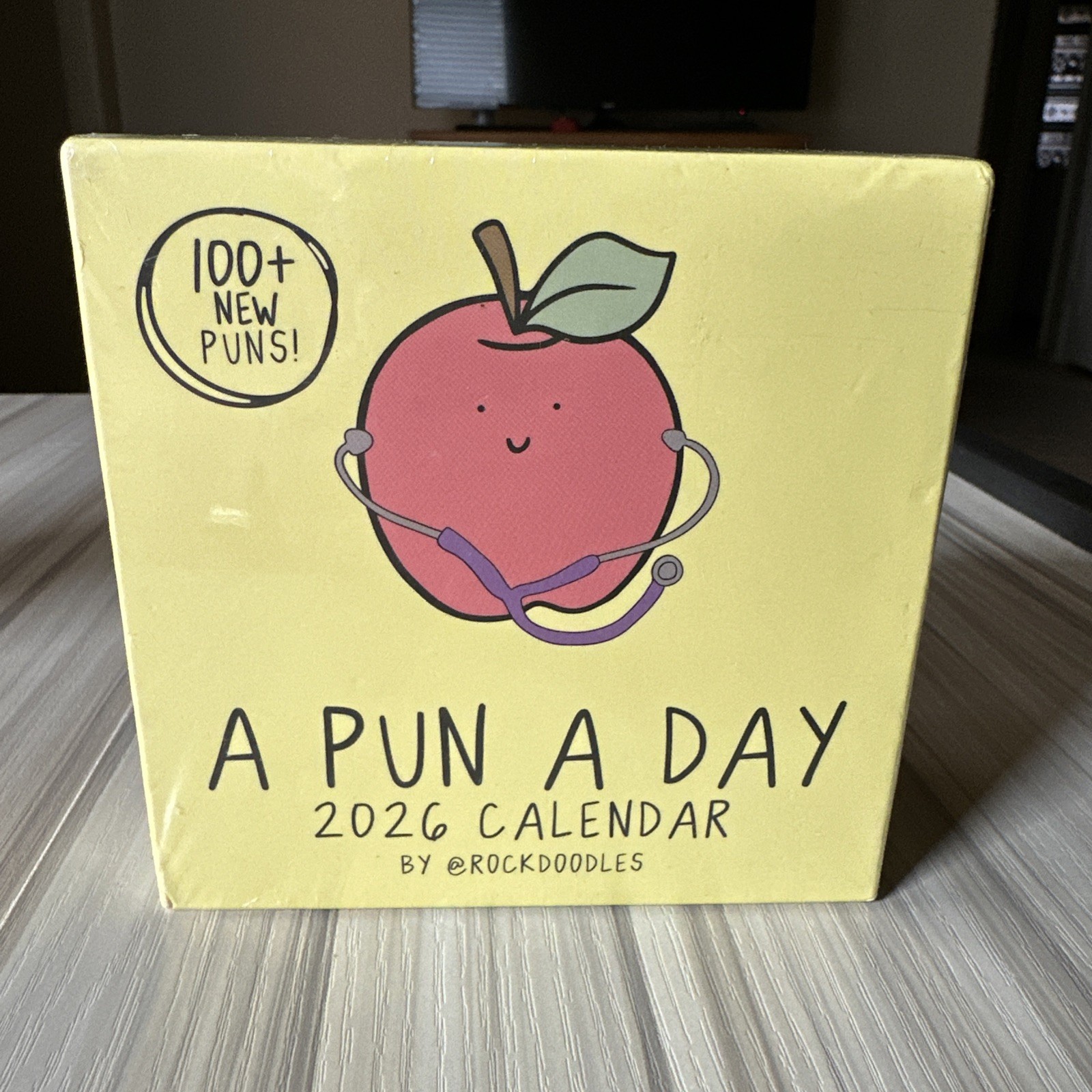 2026 A Pun a Day  Calendar | Funny Daily Desktop Calendar