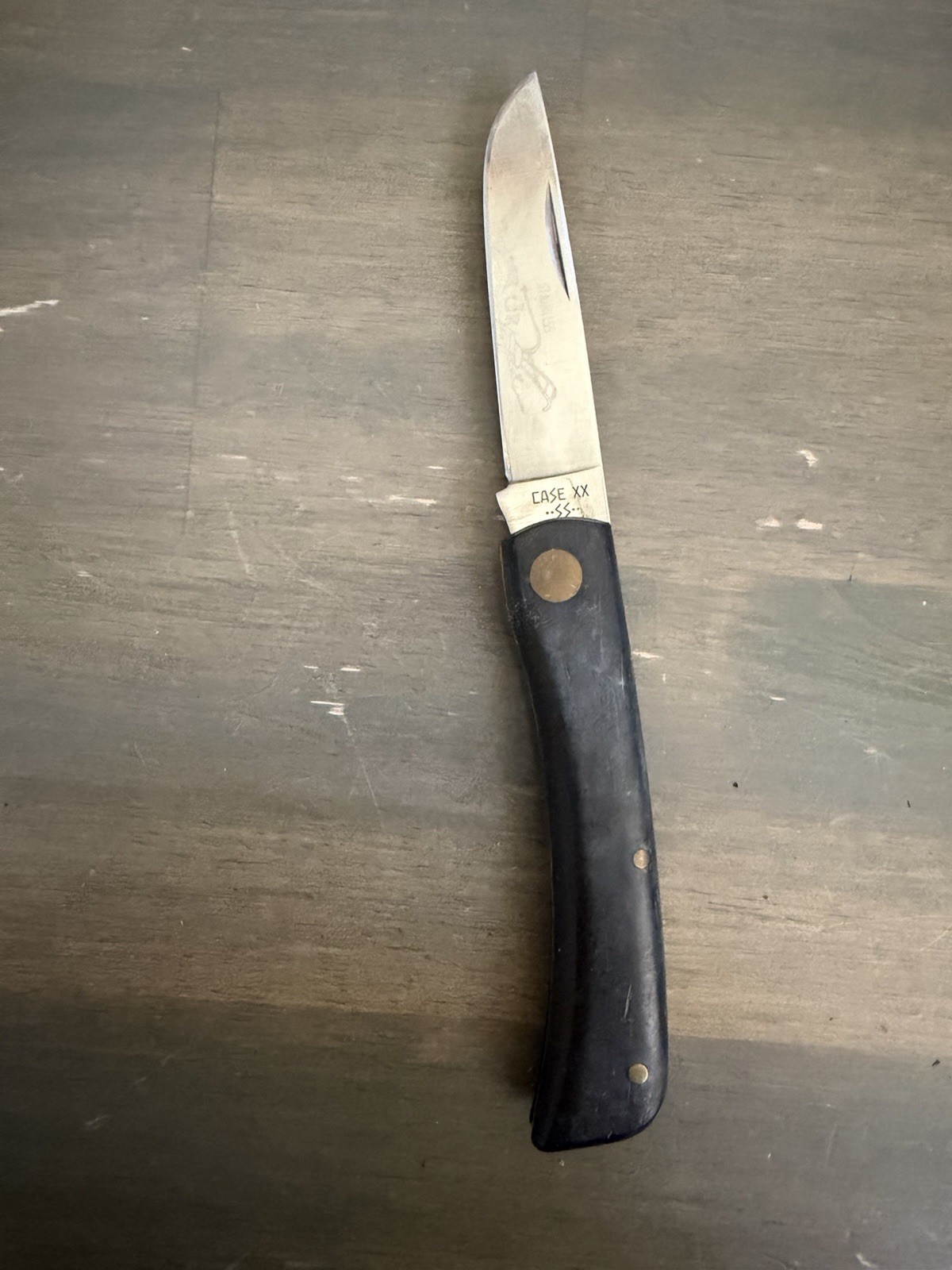 Vintage 1986 Case XX 4-dot 2137SS Sod Buster Jr Pocket Knife