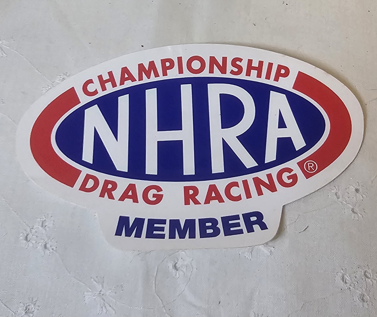 NHRA National Hot Rod Association Member - Racing Decal/Sticker 