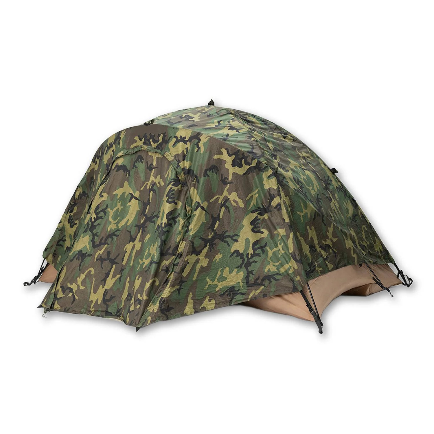 FAIR USMC 2-Man Combat Tent Woodland RAINFLY ONLY w Bag FAIR USMC 2-Man Combat Tent Woodland RAINFLY ONLY w Bag