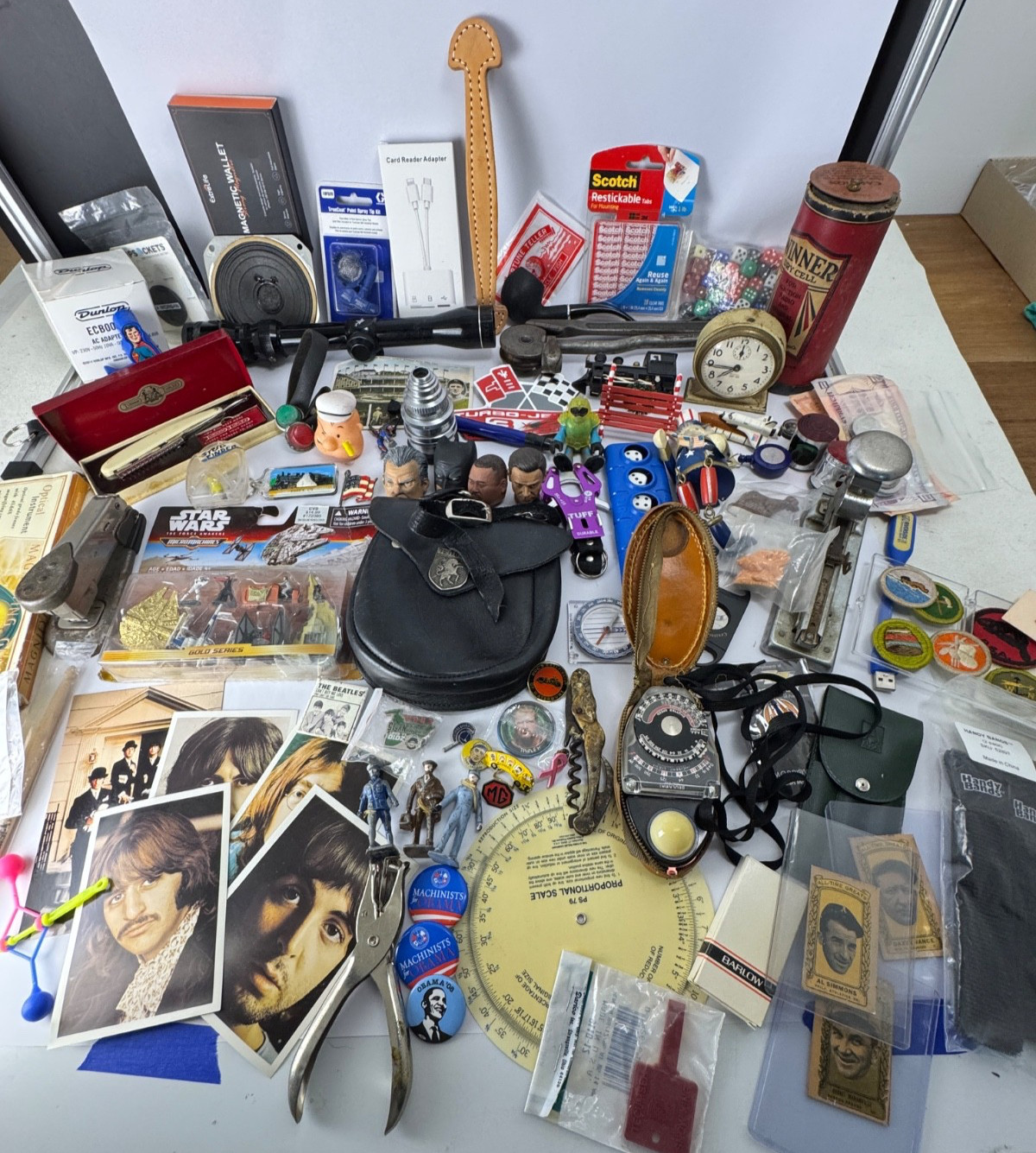HUGE JUNK DRAWER OLD TRINKET LOT Vintage Pins, Toys, Patches & Useful Items HUGE JUNK DRAWER OLD TRINKET LOT Vintage Pins, Toys, Patches & Useful Items