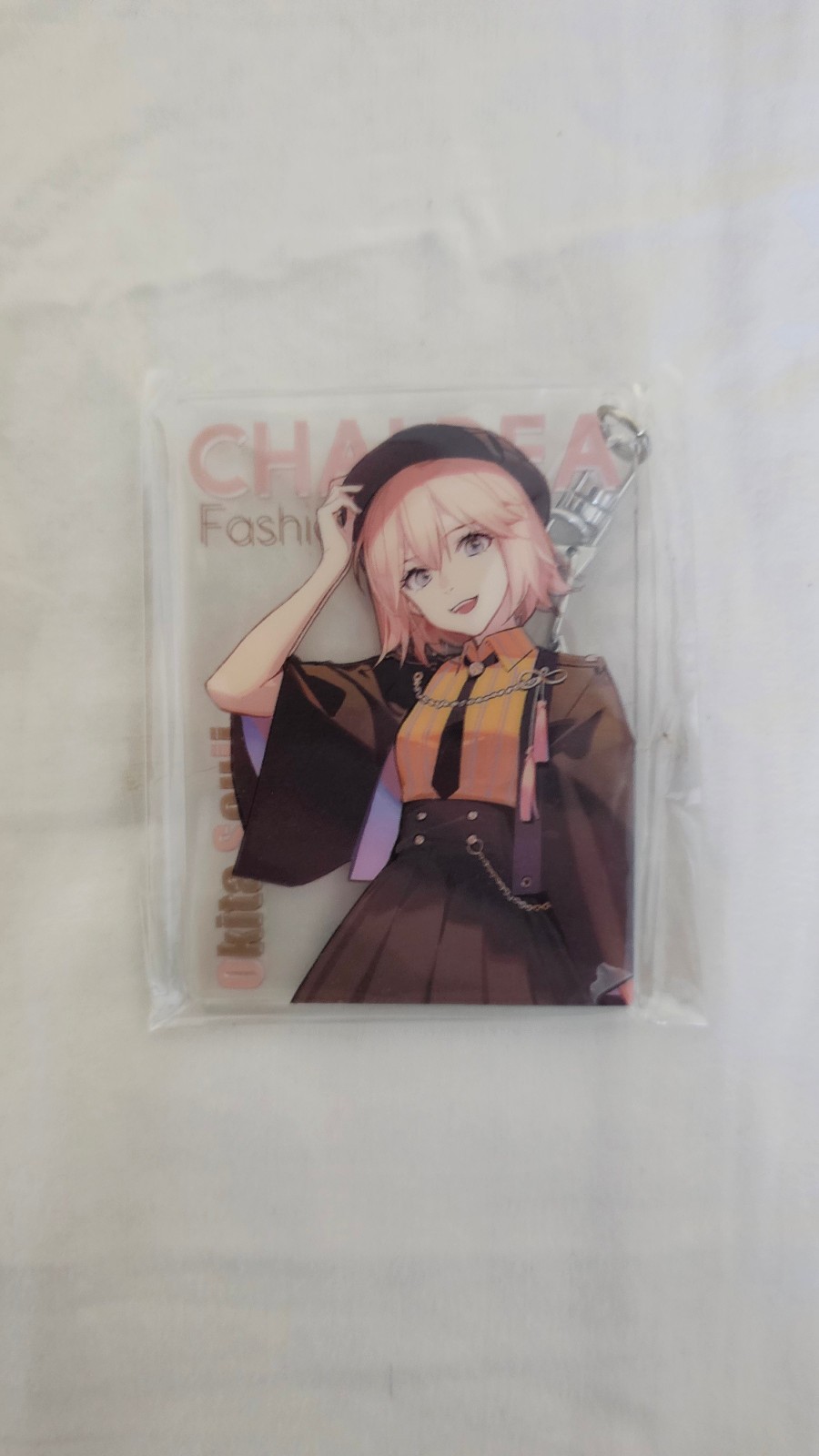 ASK Fate Grand Order Chaldea Fashion Okita Souji Acrylic Keychain