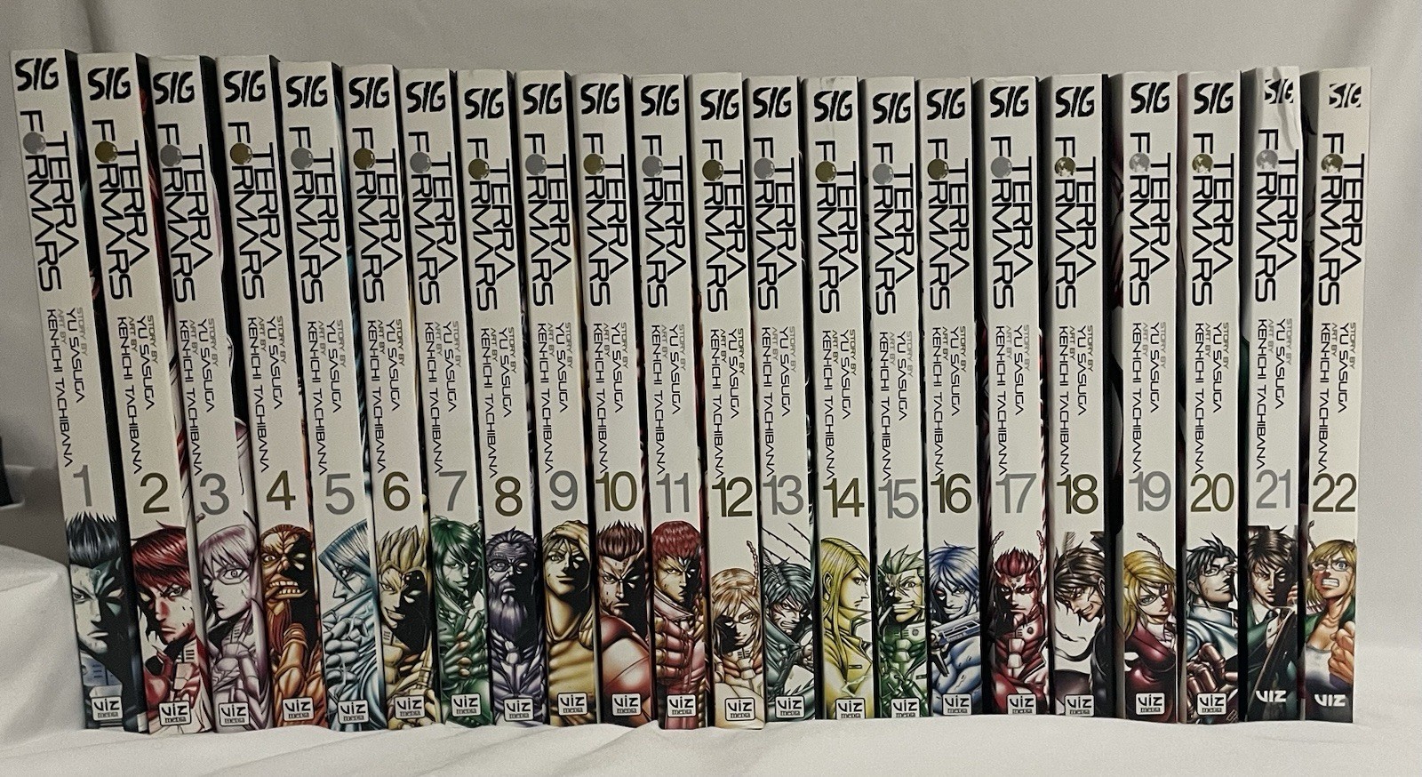 Terra Formars Manga Vol. 1-22 by Yu Sasuga & Kenichi Tachibana English