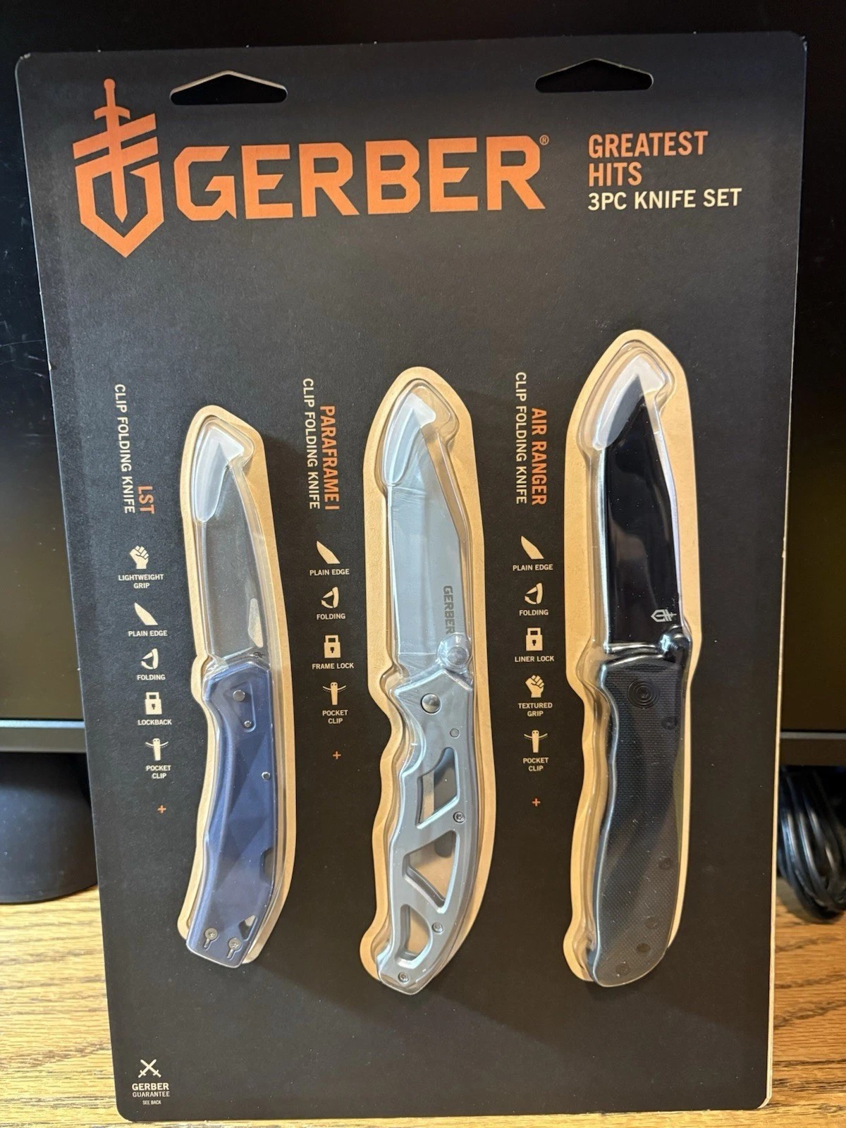 Gerber Greatest Hits 3 Pc Knife Set | $101 Value | NIP GREAT GIFT IDEA Gerber Greatest Hits 3 Pc Knife Set | $101 Value | NIP GREAT GIFT IDEA
