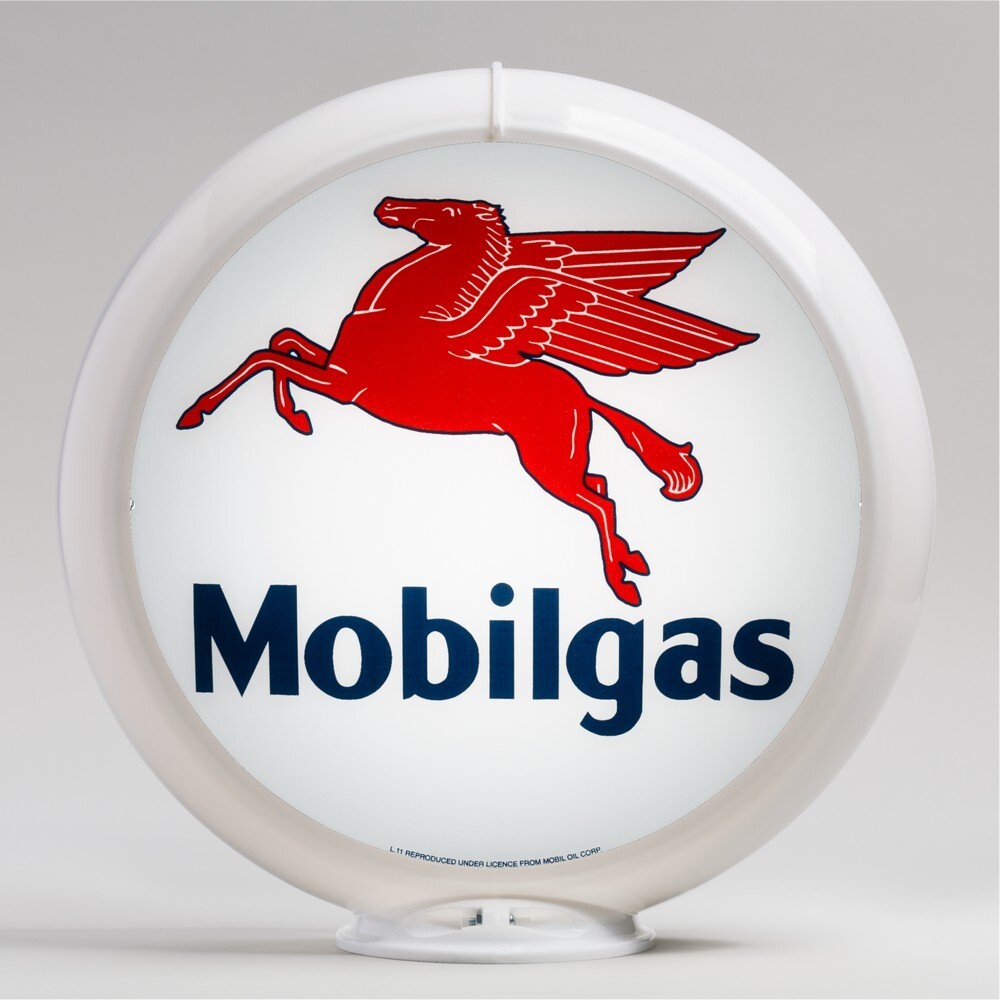 Mobilgas Gas Pump Globe 13.5