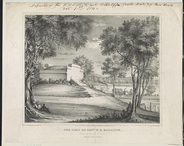 Photo:The tomb of Genl. W.H. Harrison: North Bend, Ohio