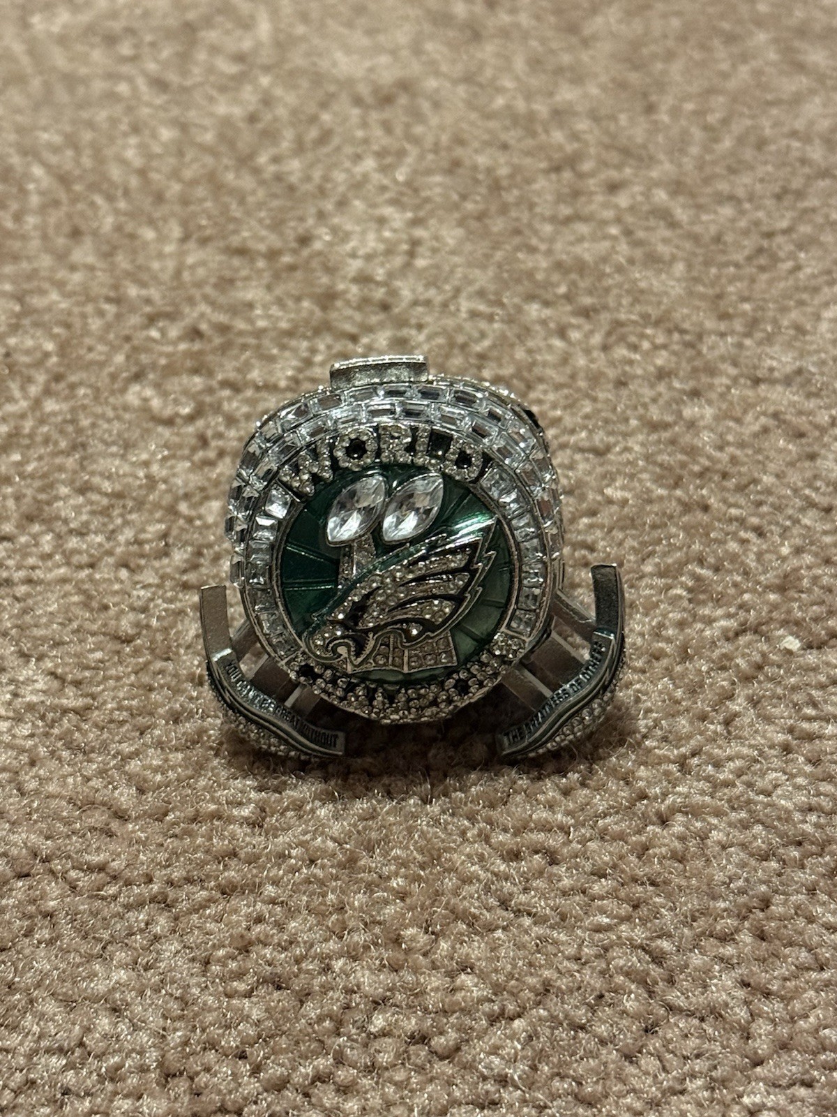 Cooper DeJean Philadelphia Eagles Super Bowl LIX Replica Championship Ring