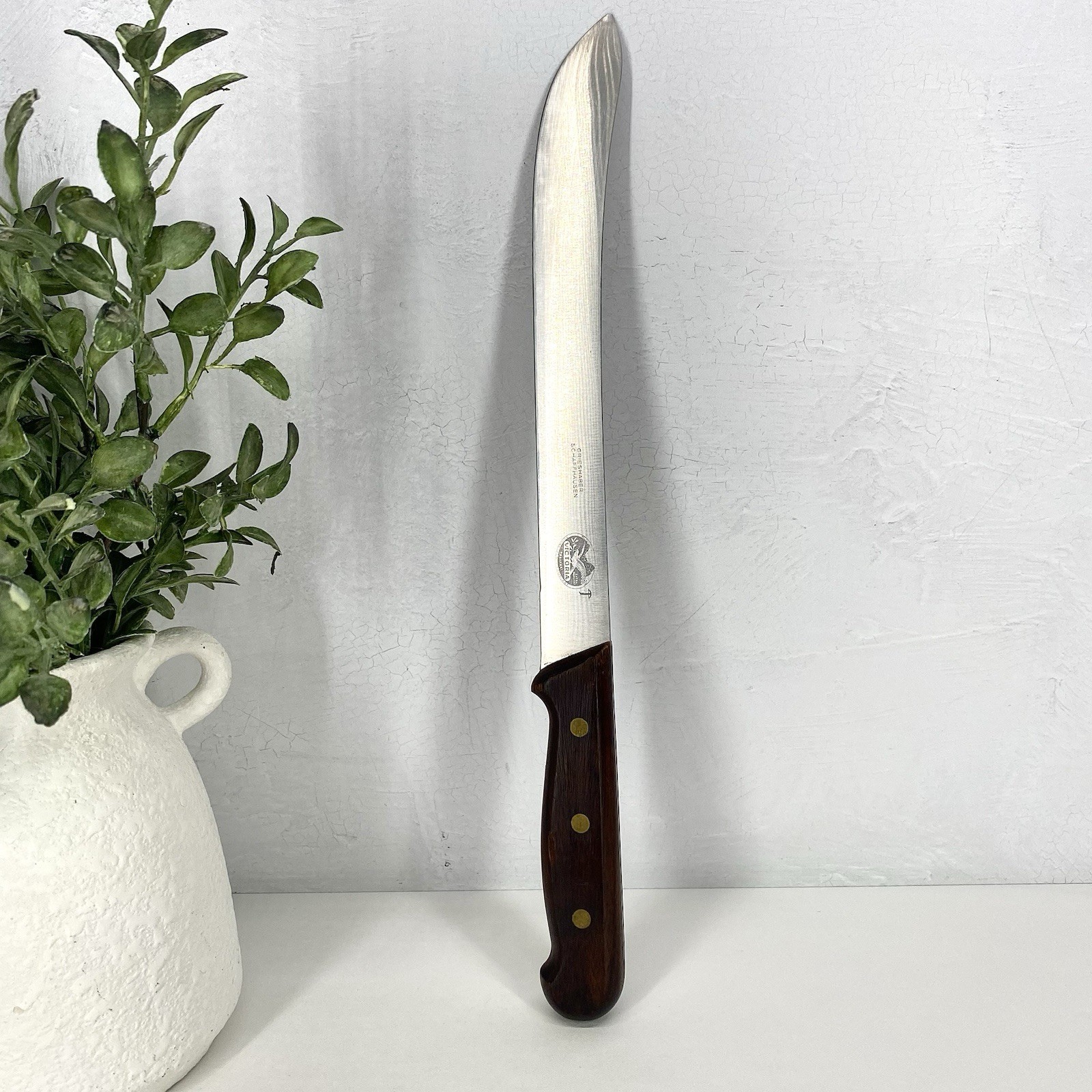 Victorinox Rare Vintage Cimeter Knife Stamped Victoria Grieshaber Schaffhausen
