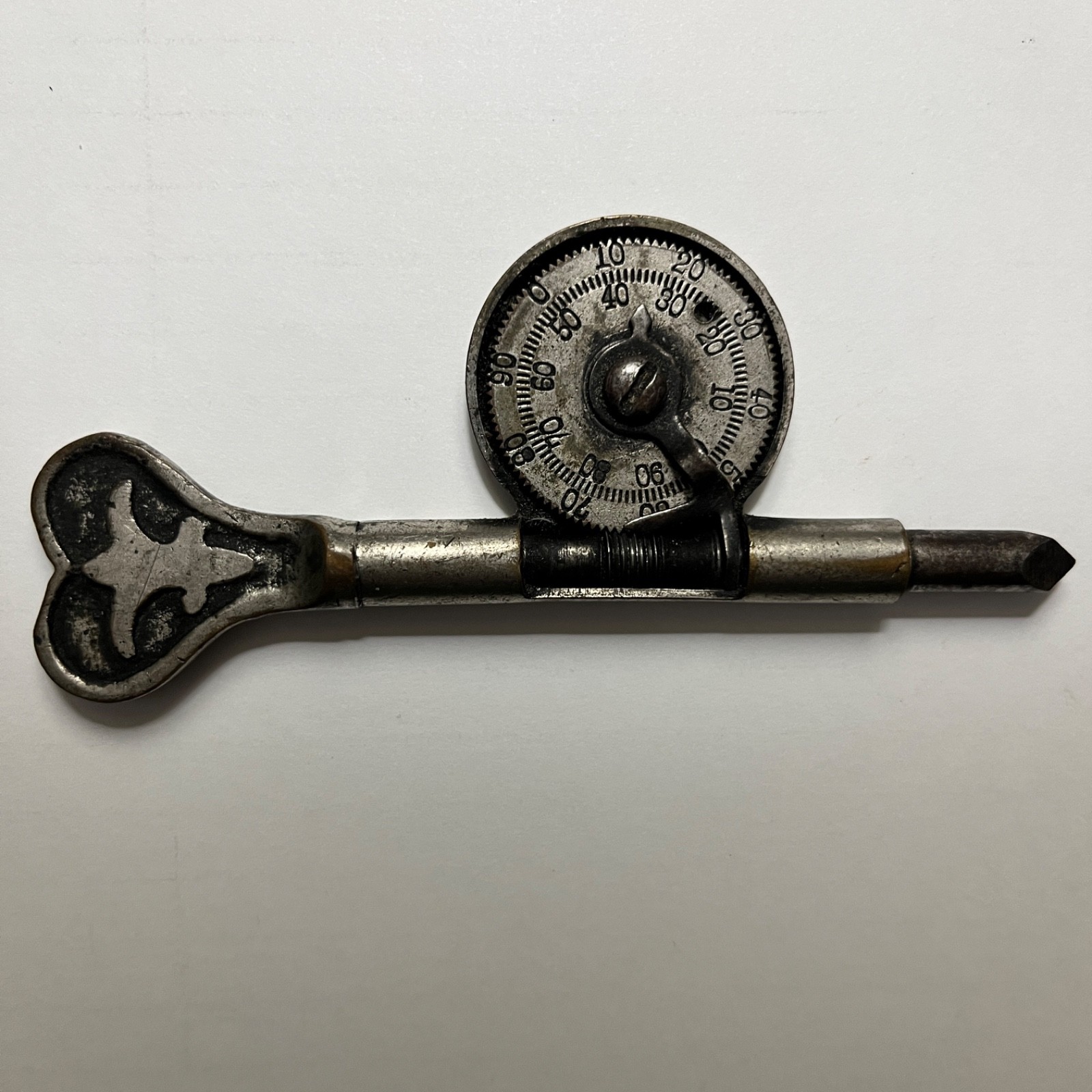 Patented Antique William Lang Speed Indicator U.S. Patent 268,107 (Nov 28, 1882)