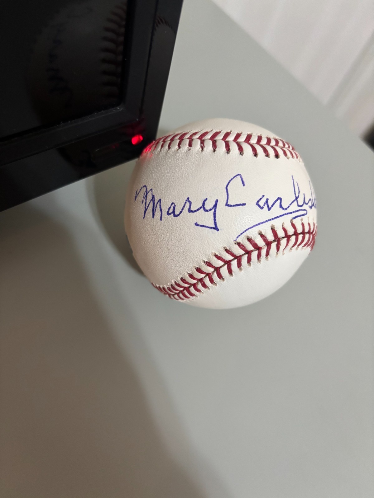 MARY CARLISLE SIGNED AUTOGRAPHED Baseball RARE
