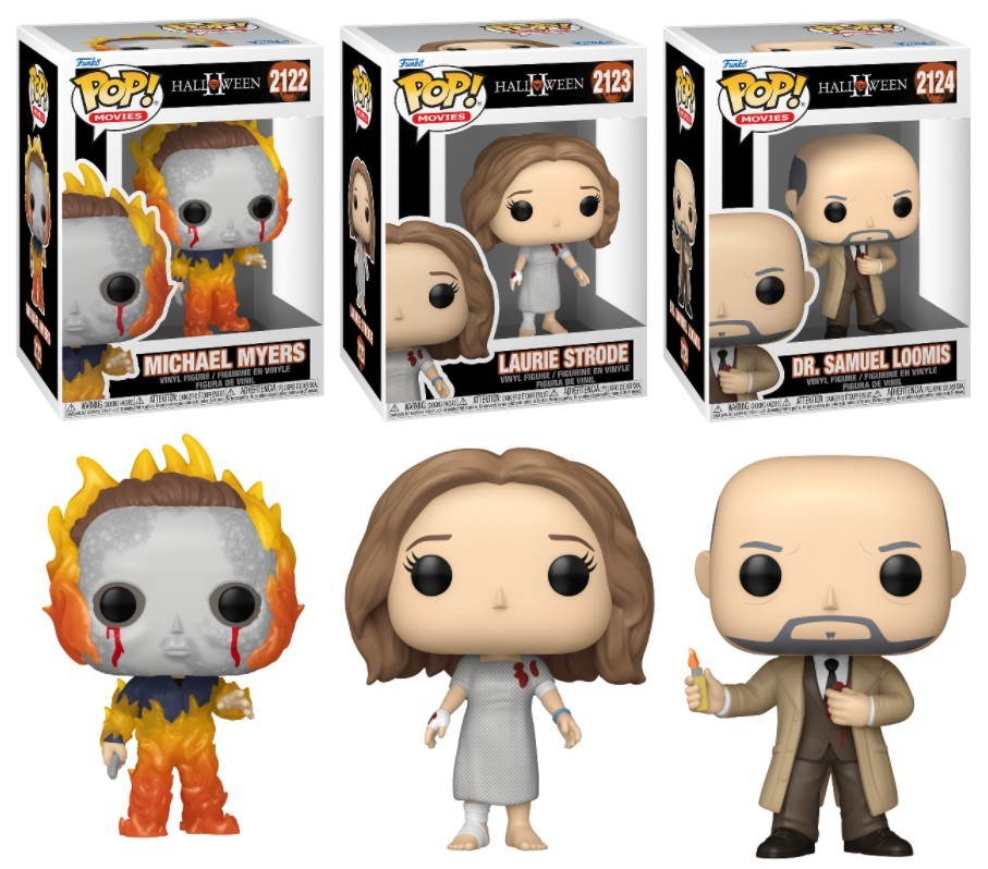 Halloween 2 Funko Pop Complete Set (3) Halloween 2 Funko Pop Complete Set (3)