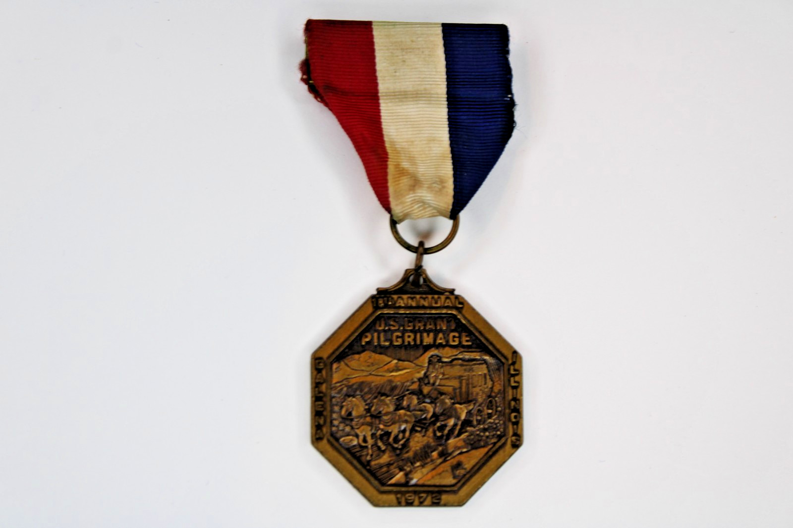 1972 US Grant Pilgrimage Medal 18th Annual Boy Scouts of America BSA