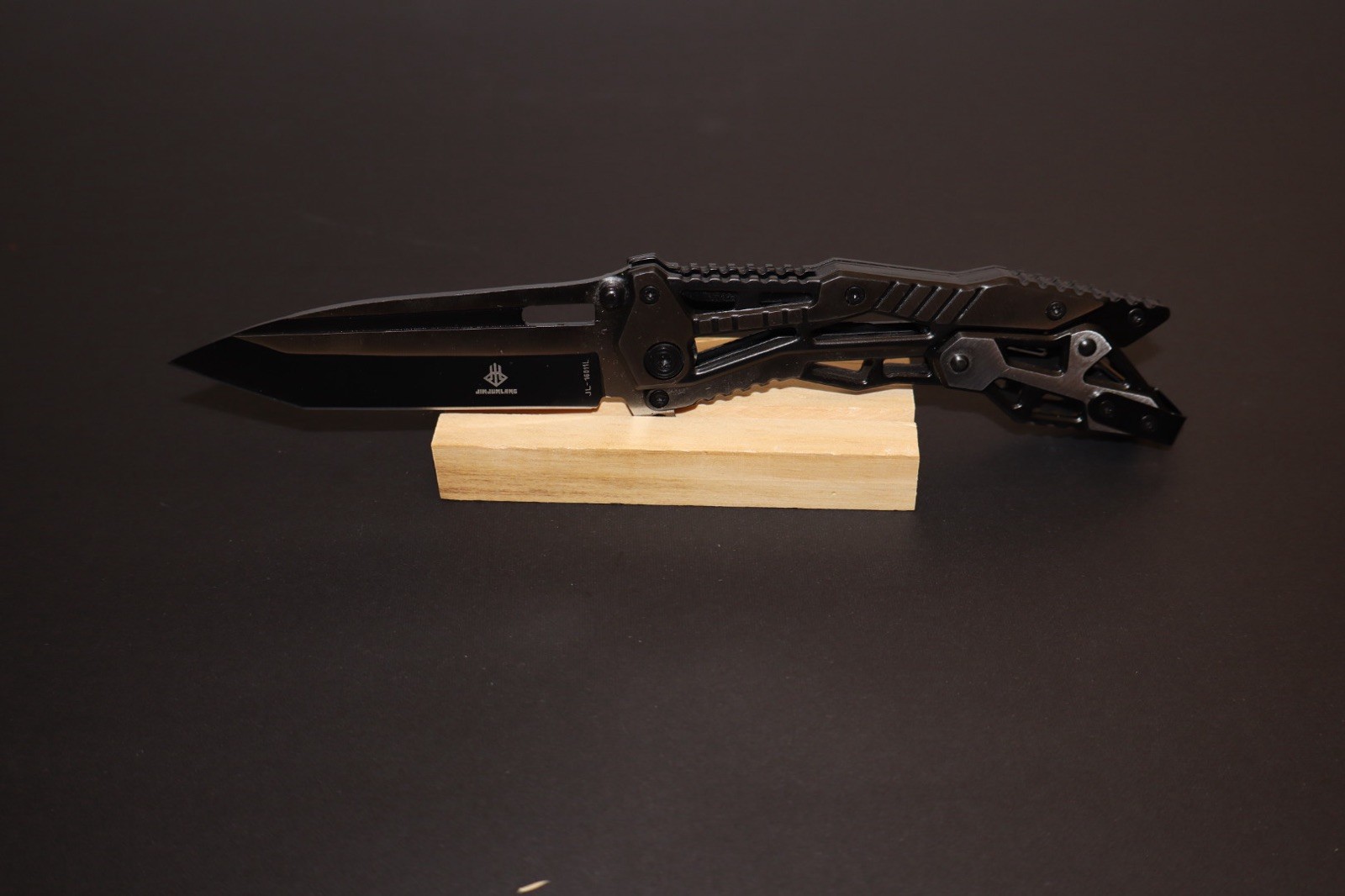 JinJunLang JL-16011L Tanto Folding Knife 440C Steel Tactical Pocket JinJunLang JL-16011L Tanto Folding Knife 440C Steel Tactical Pocket