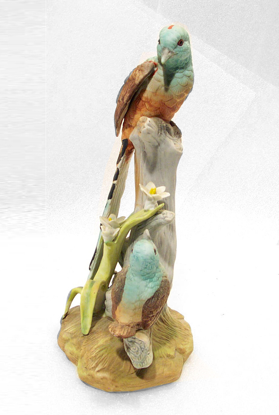 Blue Birds Mother & Baby Chick Figurine 9