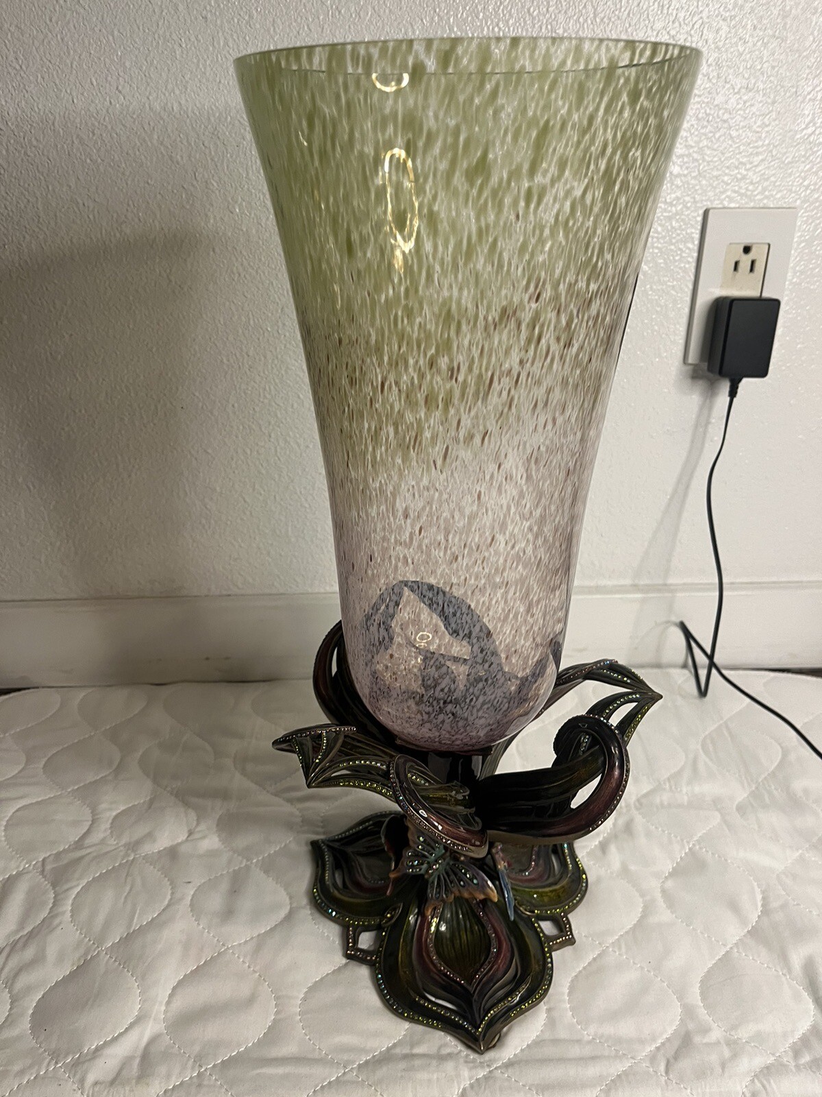 Jay Strong water 18 Tall Ashley Papillion Butterfly Vase