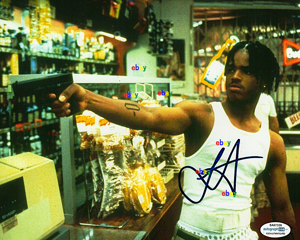 LARENZ TATE SIGNED REPRINT AUTOGRAPH MENACE ll SOCIETY ACTOR 8\ LARENZ TATE SIGNED REPRINT AUTOGRAPH MENACE ll SOCIETY ACTOR 8\