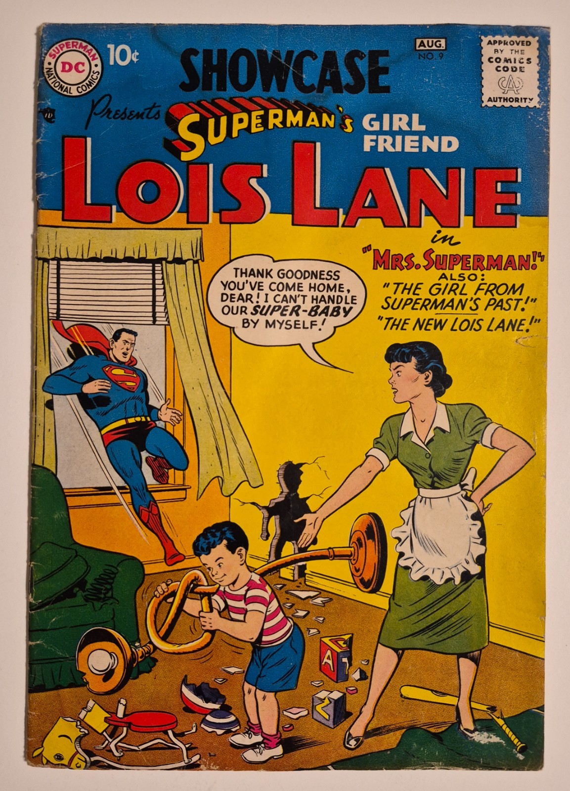 Showcase #9 (1957, DC) GD 1st Superman\'s Girl Friend Lois Lane Try-Out Issue