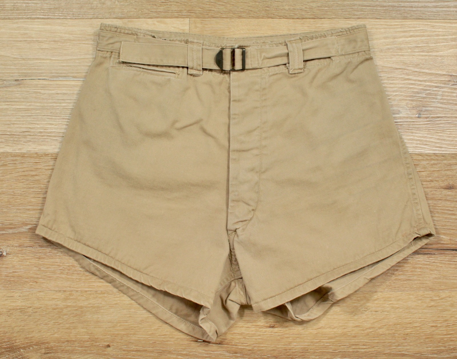 VTG 1940s WWII US Army Athletic Shorts Sz 30 40s WW2 Khaki
