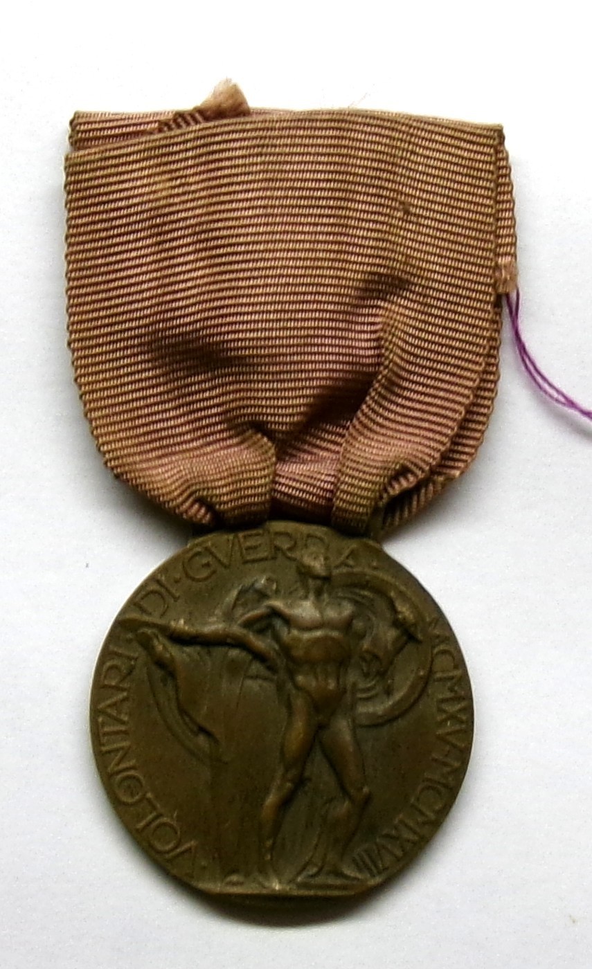 WW I Medal of Merit for Volunteers (For the Italian-Austrian War 1915-1918)