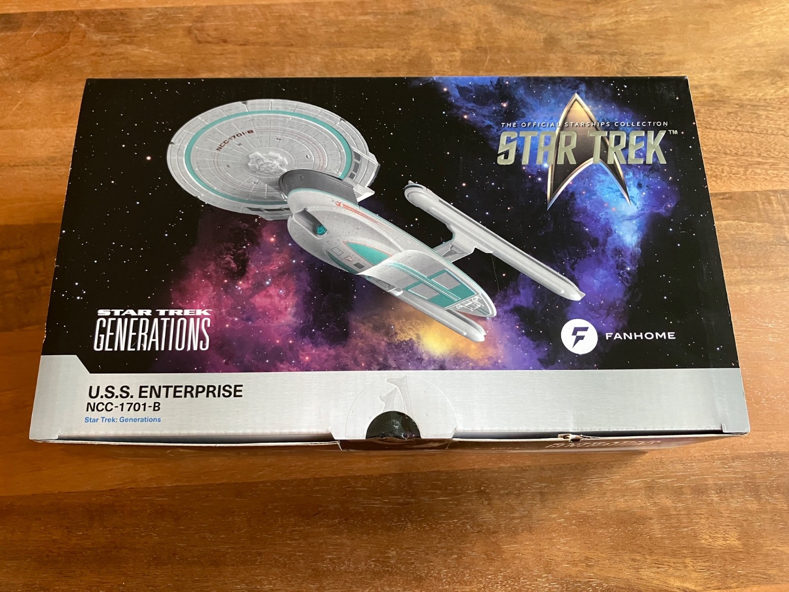 Fanhome (Like Eaglemoss) Star Trek Generations USS Enterprise 1701-B XL - New Fanhome (Like Eaglemoss) Star Trek Generations USS Enterprise 1701-B XL - New
