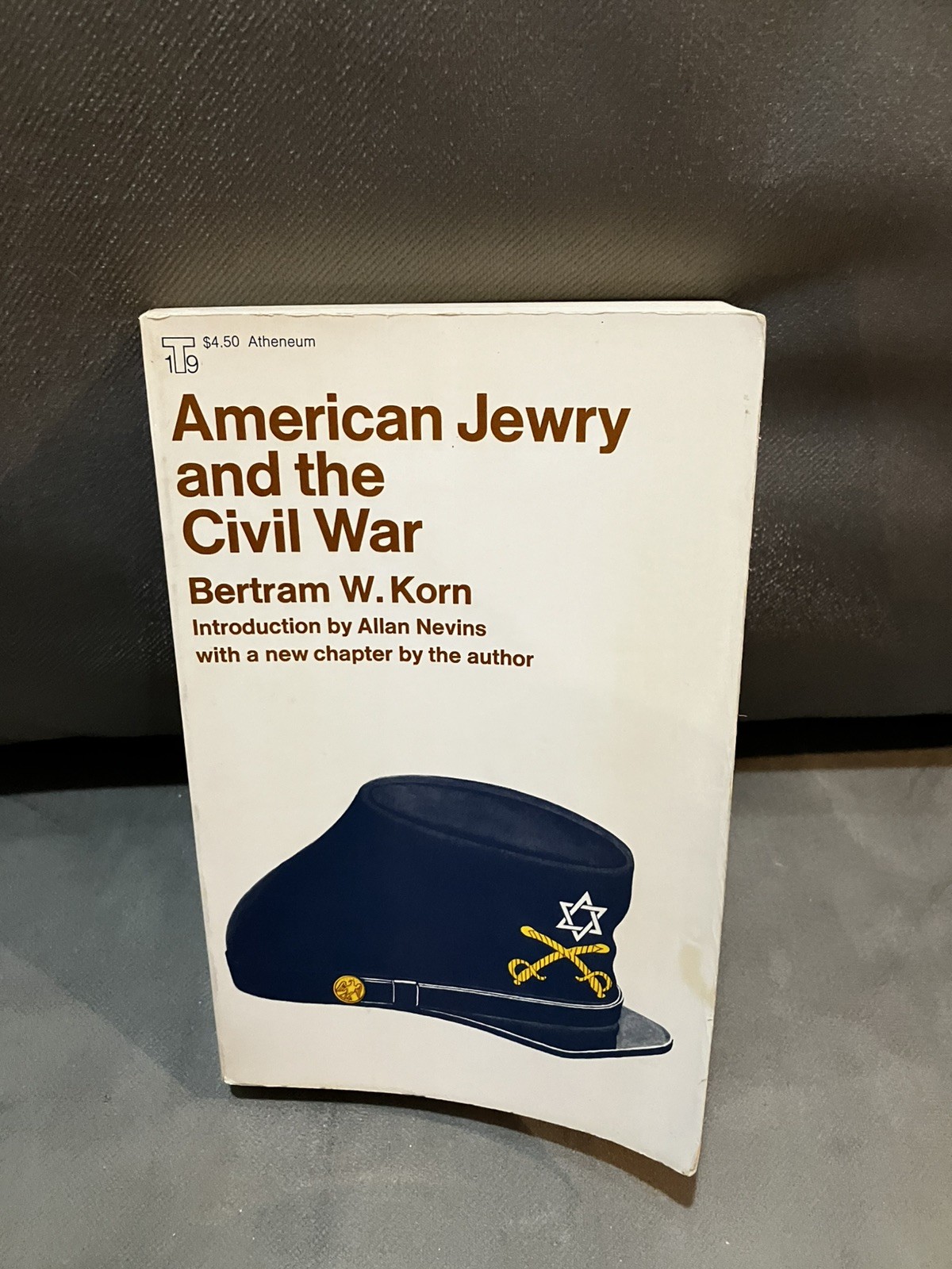 1970 Book AMERICAN JEWRY IN THE CIVIL WAR Jewish Community Jews 330p softcover 
