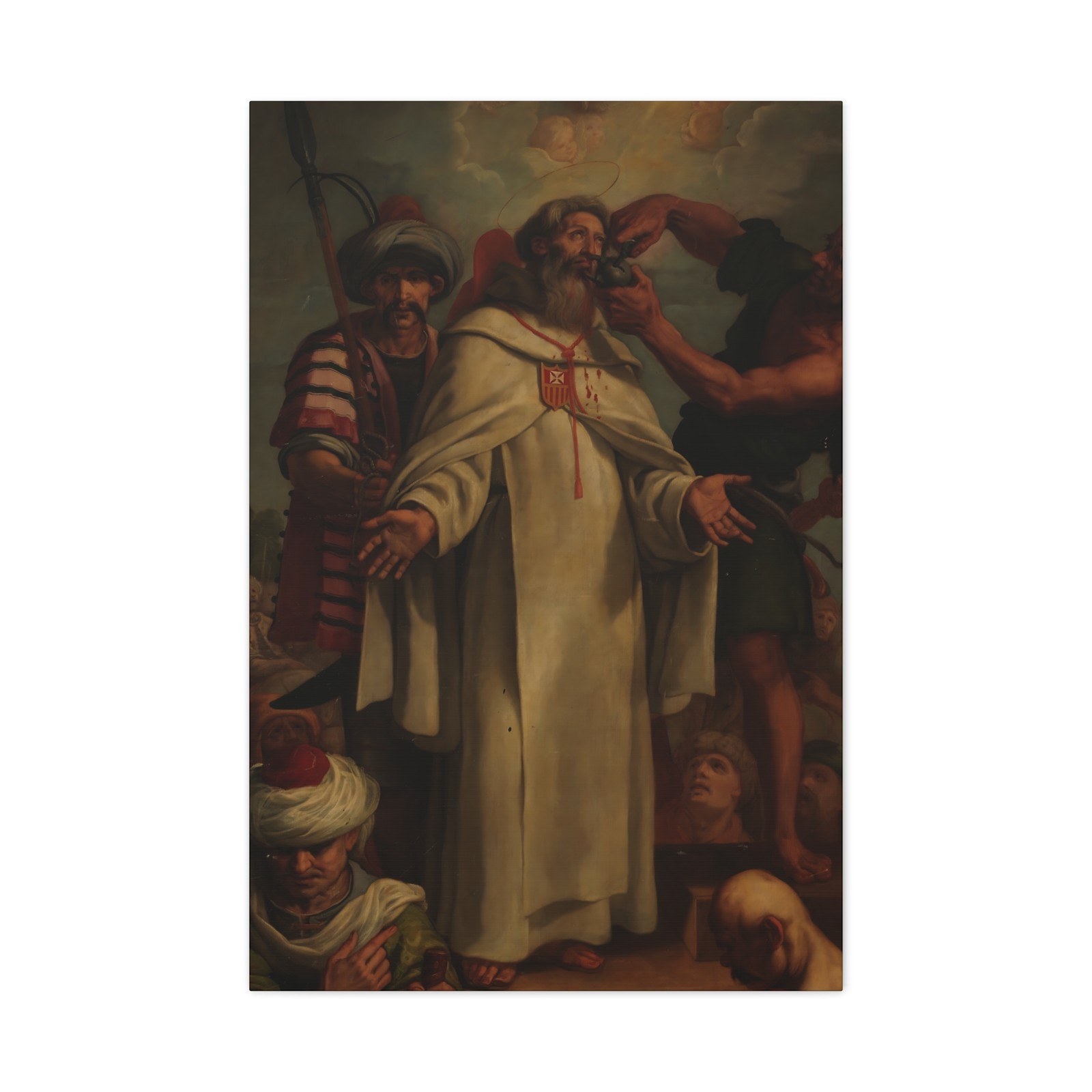 Carducho, Vicente - Martirio de san Ramón Nonato - Canvas Wall Art